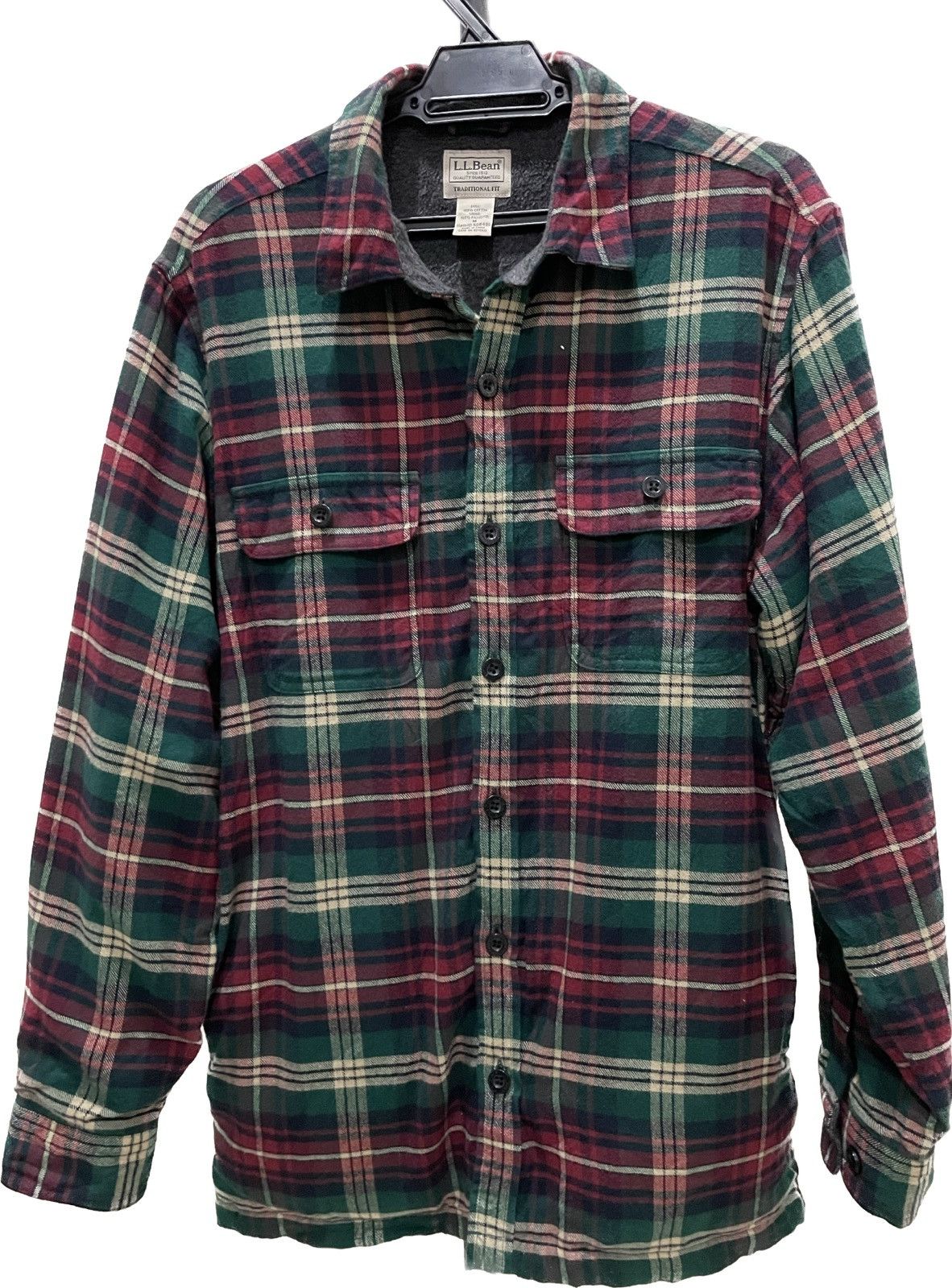 L.L. Bean L.L. Bean Flannel Shirt Size US M / EU 48-50 / 2 - 1 Thumbnail