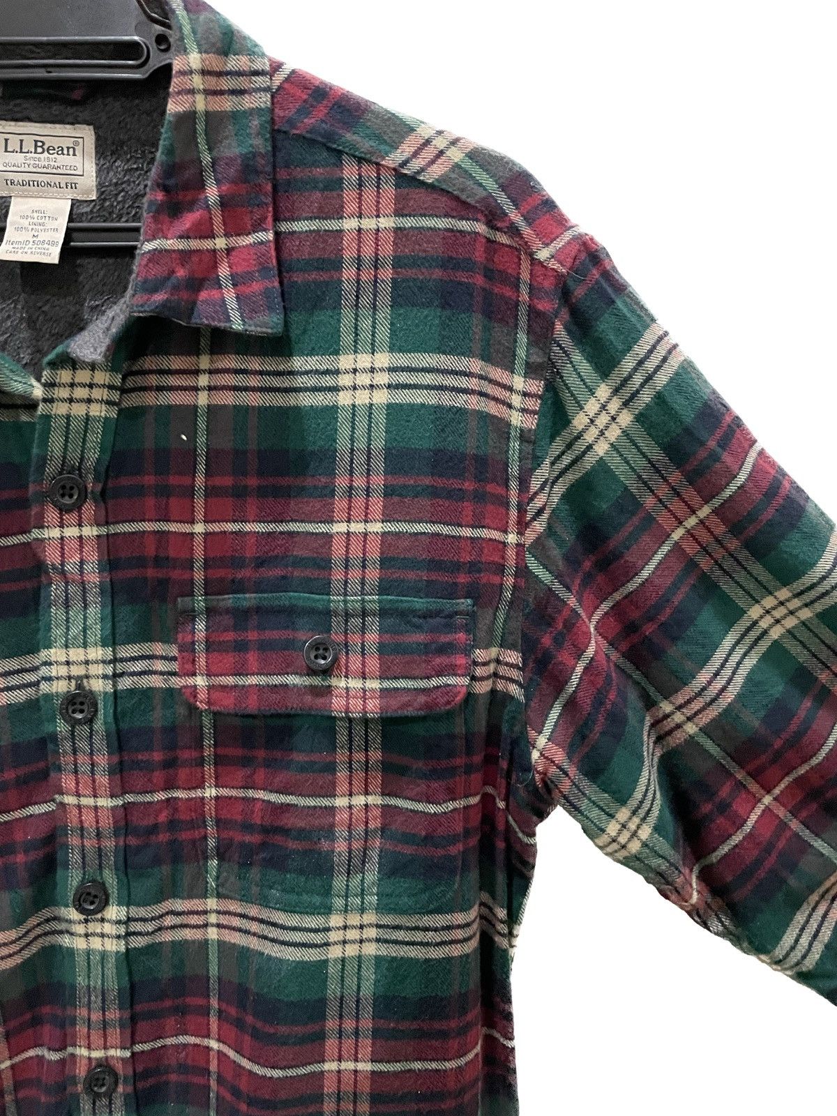 L.L. Bean L.L. Bean Flannel Shirt Size US M / EU 48-50 / 2 - 3 Thumbnail