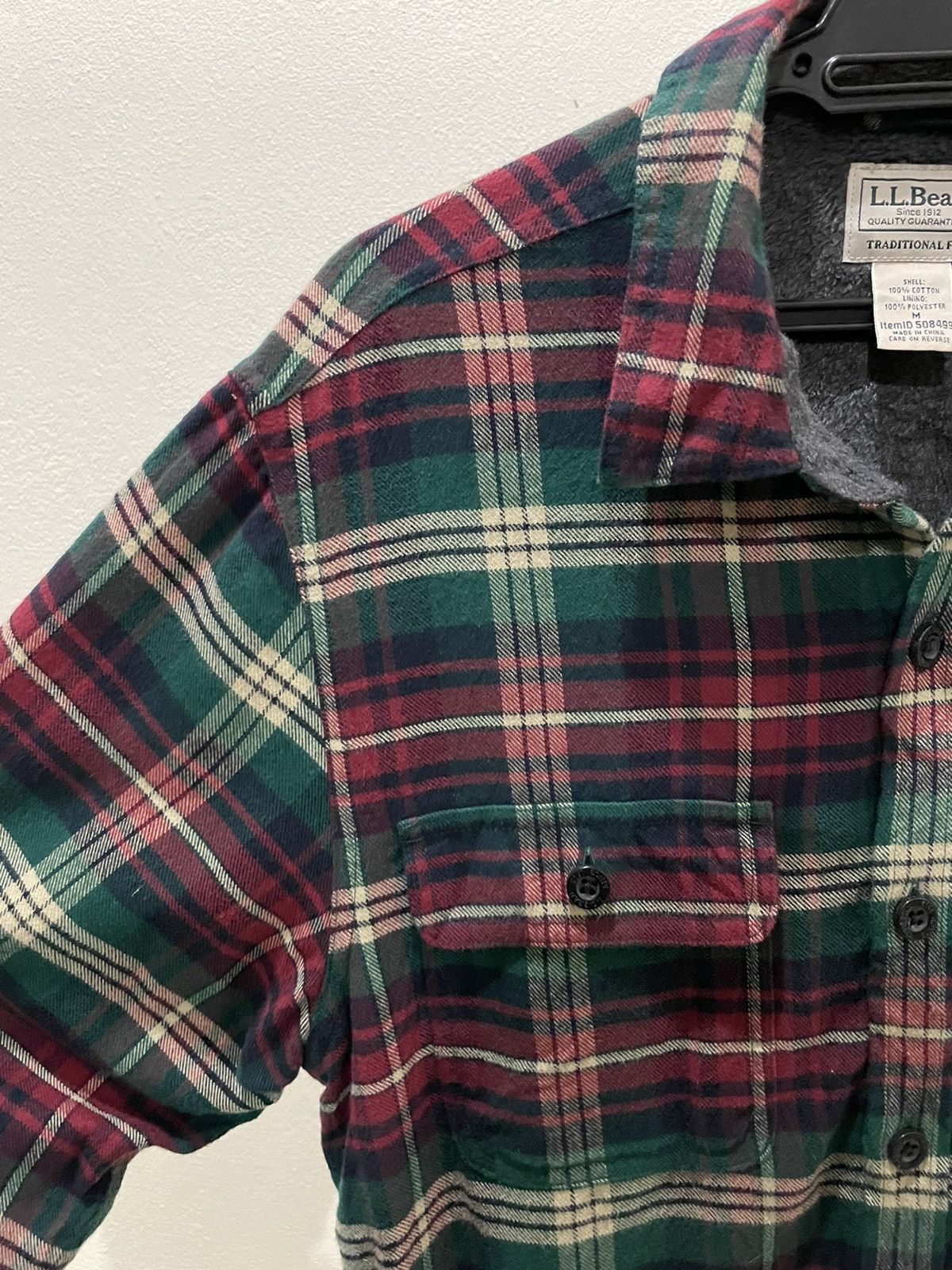 L.L. Bean L.L. Bean Flannel Shirt Size US M / EU 48-50 / 2 - 2 Thumbnail