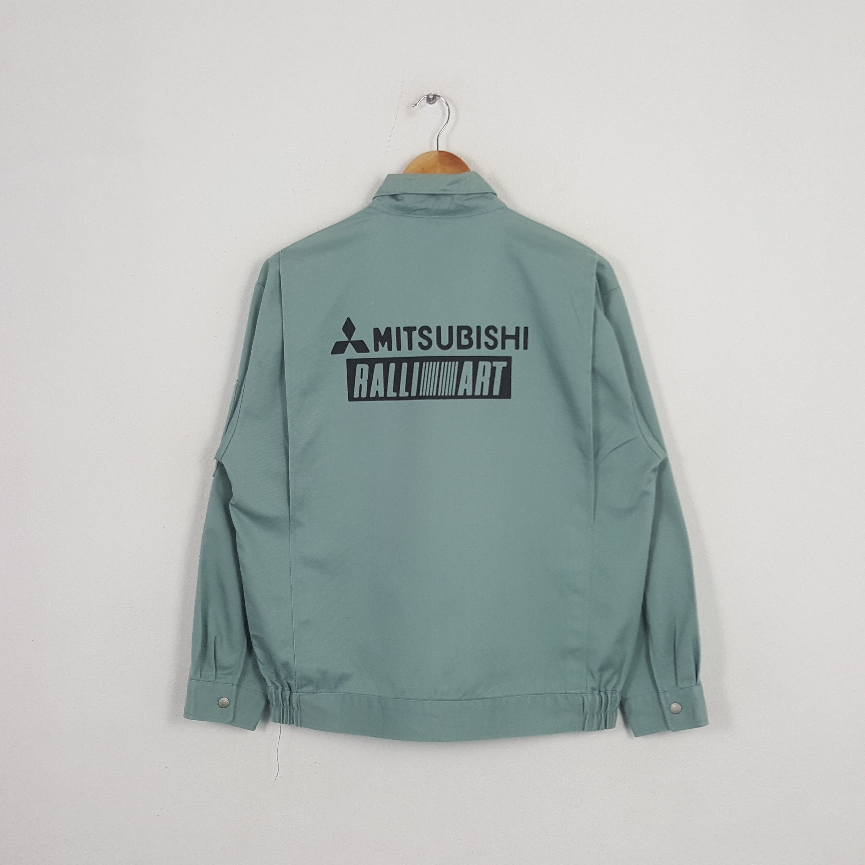 Japanese Brand Vintage Mitsubishi Ralli Art Japan Custom Logo Jacket Size US M / EU 48-50 / 2 - 1 Thumbnail