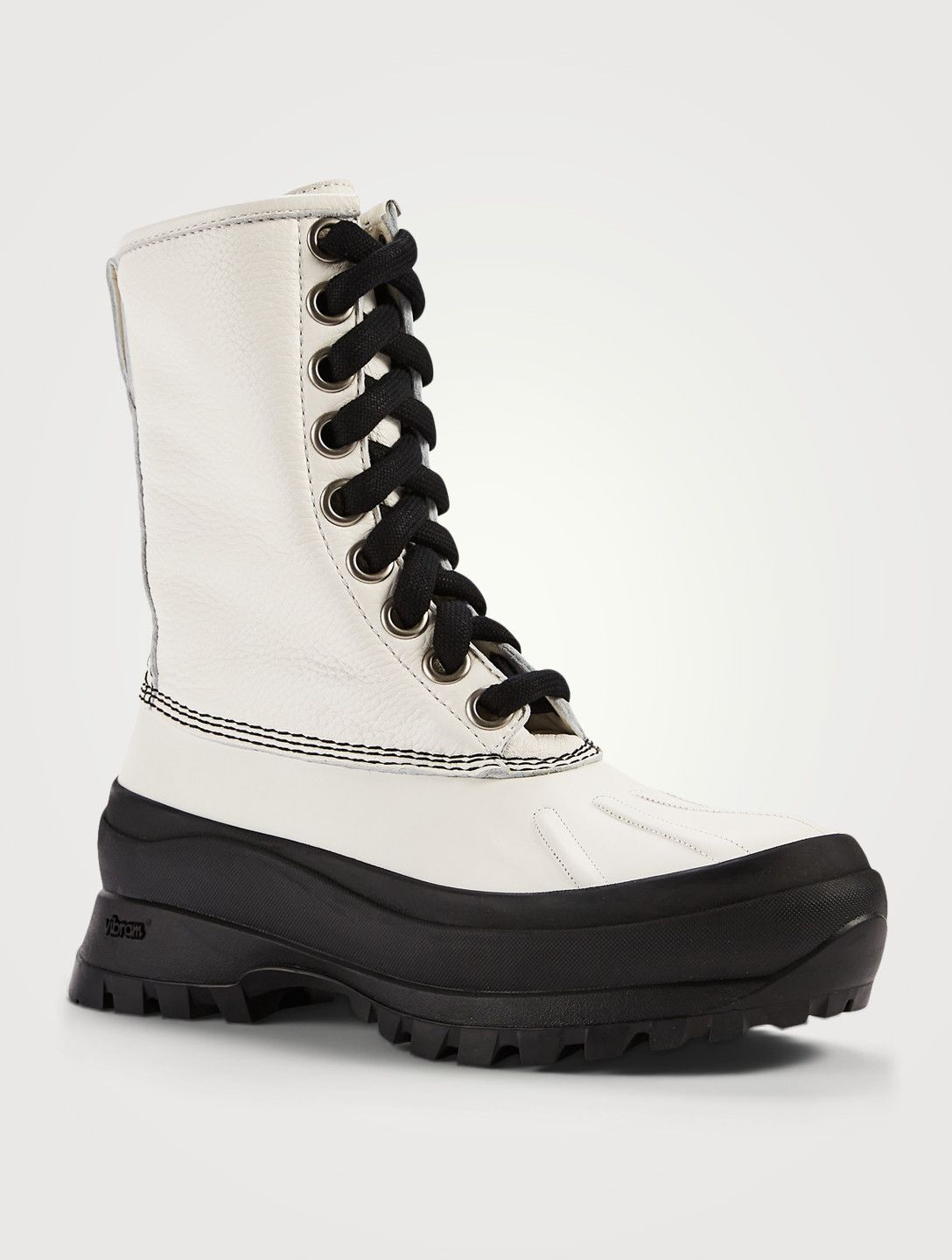 Jil Sander BNWT AW21 JIL SANDER LEATHER COMBAT BOOTS 41 Size US 11 / IT 41 - 8 Thumbnail