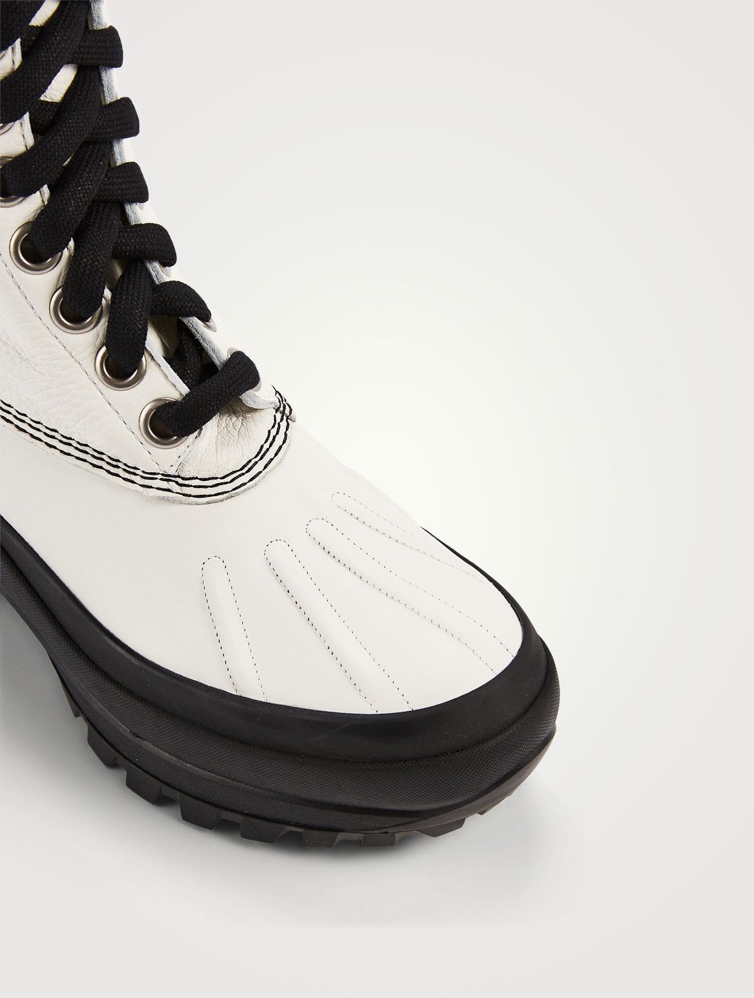 Jil Sander BNWT AW21 JIL SANDER LEATHER COMBAT BOOTS 41 Size US 11 / IT 41 - 10 Thumbnail