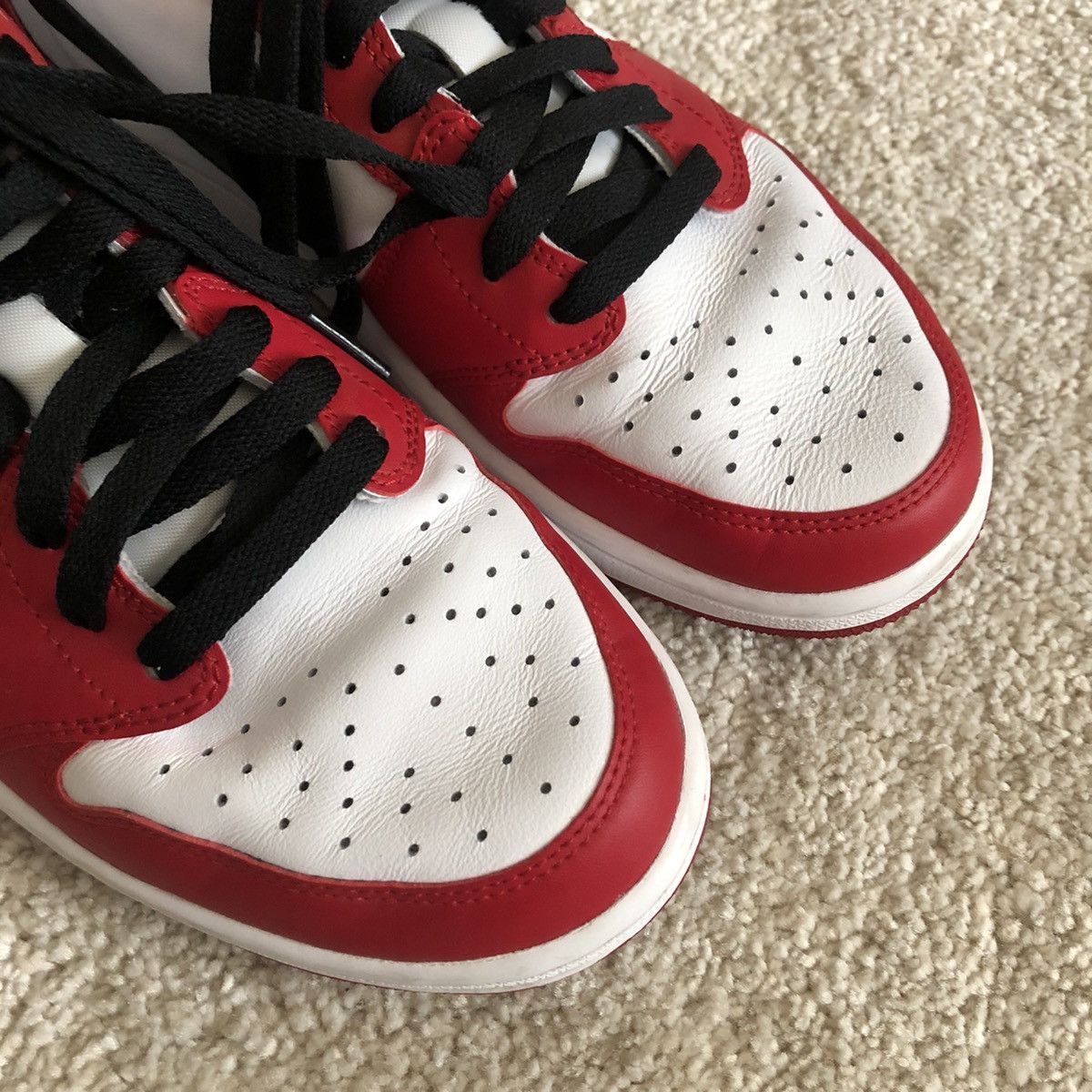 Nike Air Jordan 1 Retro Low OG Chicago Varsity Red Shoes | Grailed