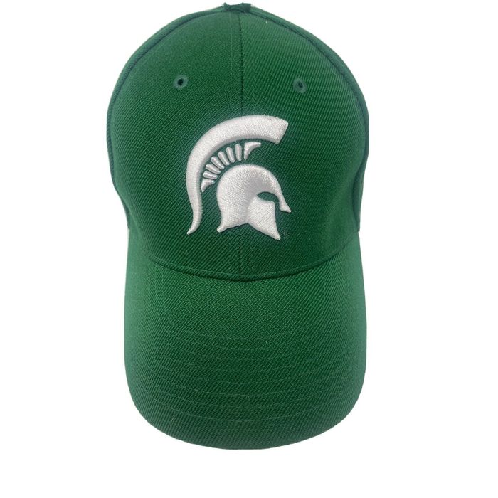 Nike Michigan State Spartans Hat Nike MSU Green Strapback Cap Adj | Grailed