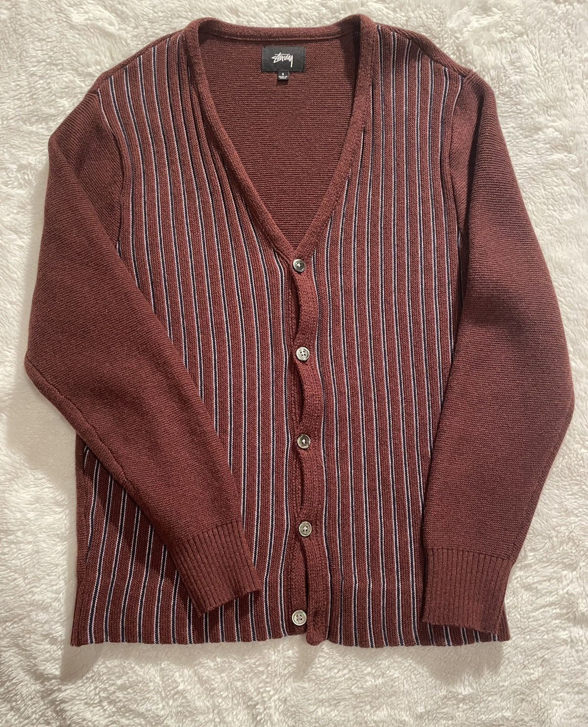 Stussy Cardigan | Grailed