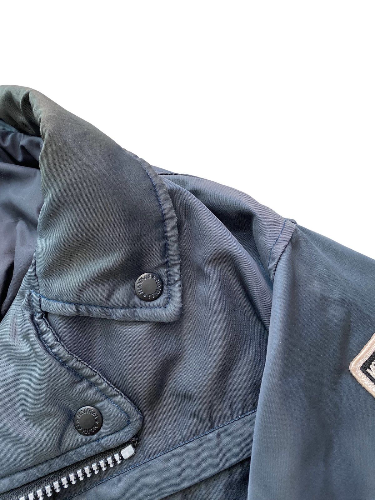 Japanese Brand Vintage NANKAI Racing Biker bomber Jacket Miyake design Size US L / EU 52-54 / 3 - 9 Thumbnail