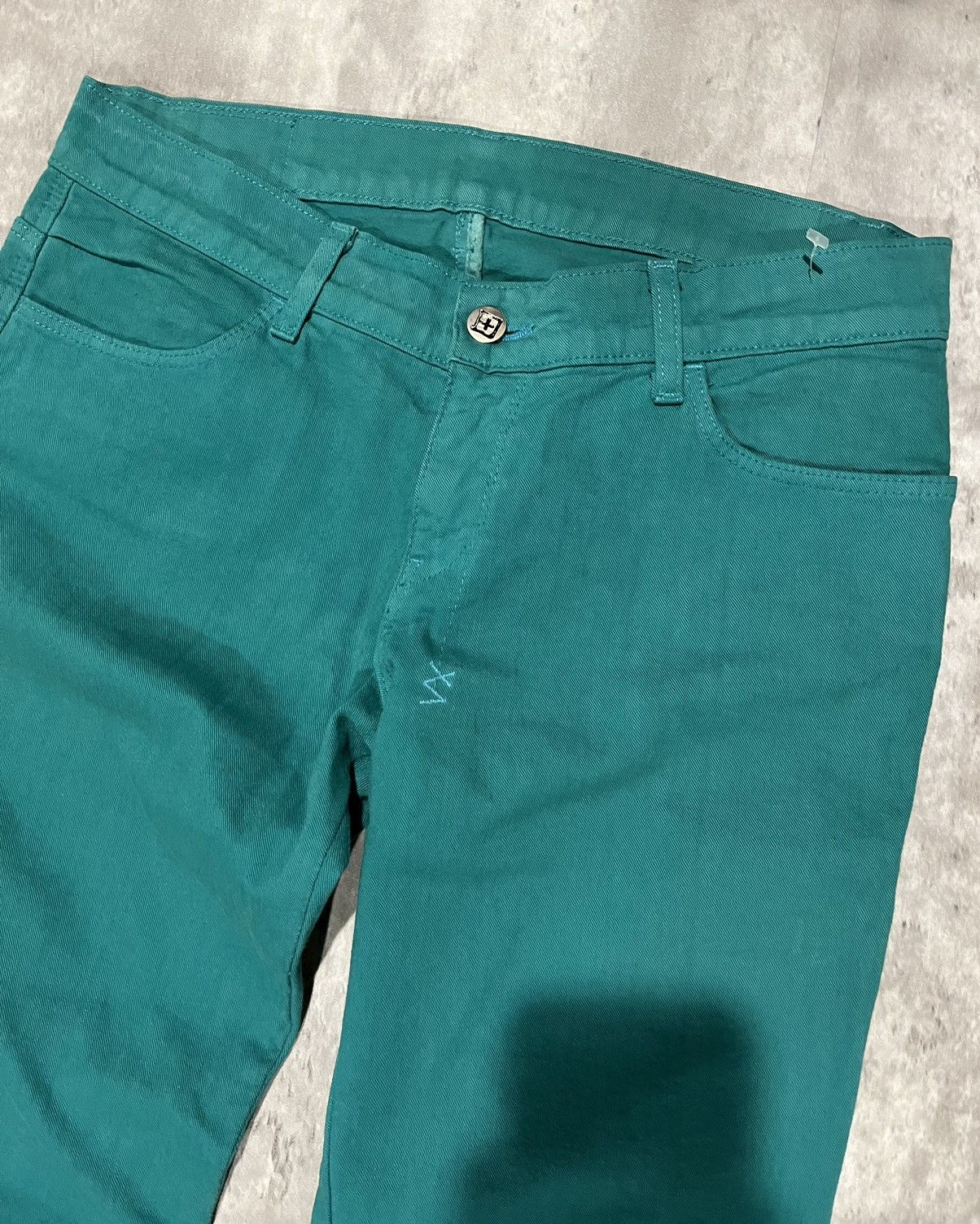 Ksubi Ksubi Teal Denim Jeans Pants Size 29" - 4 Thumbnail