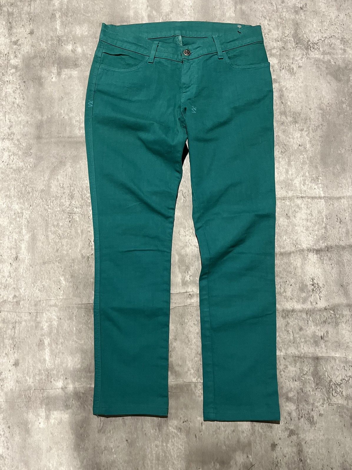 Ksubi Ksubi Teal Denim Jeans Pants Size 29" - 2 Thumbnail