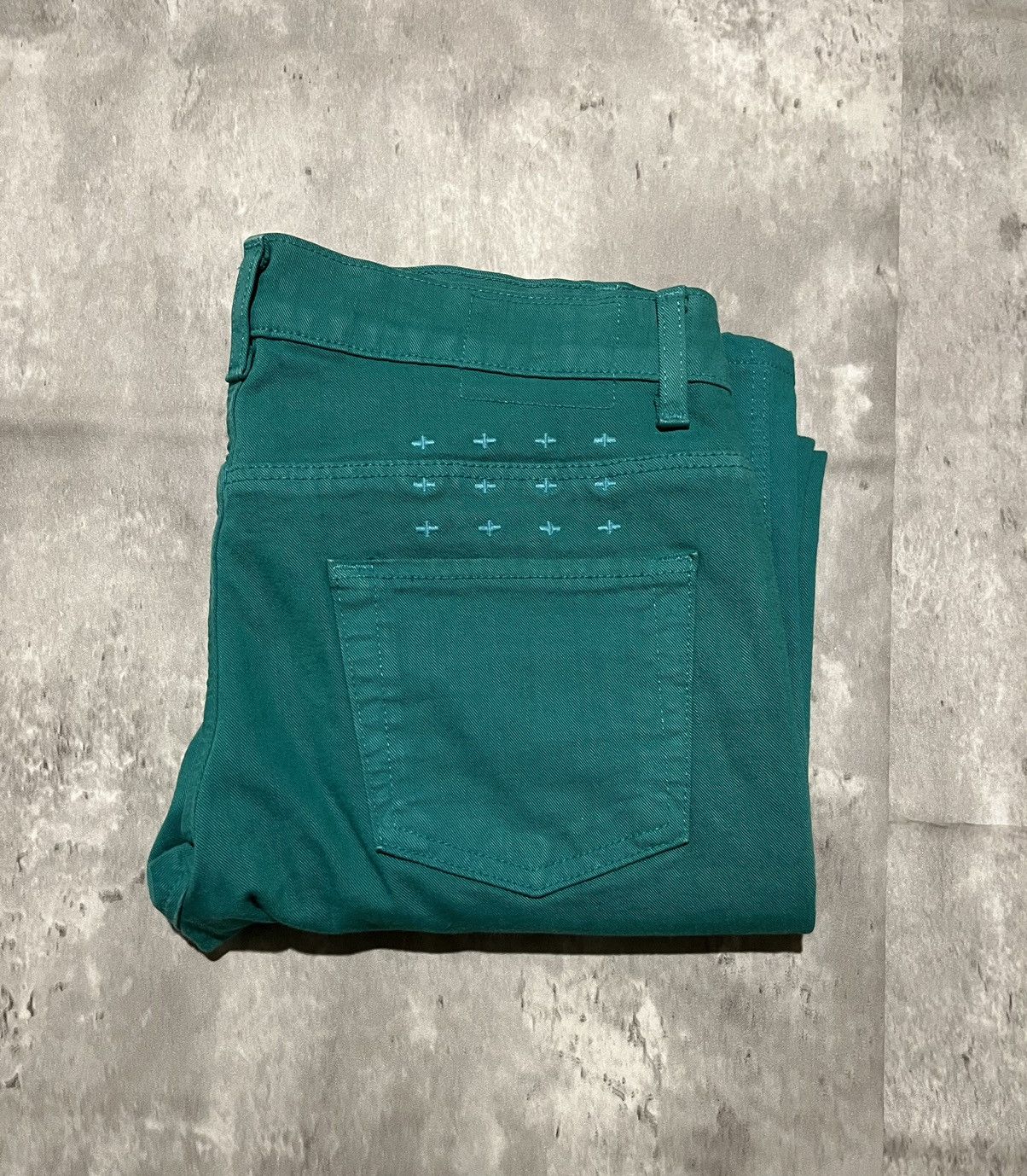 Ksubi Ksubi Teal Denim Jeans Pants Size 29" - 1 Thumbnail