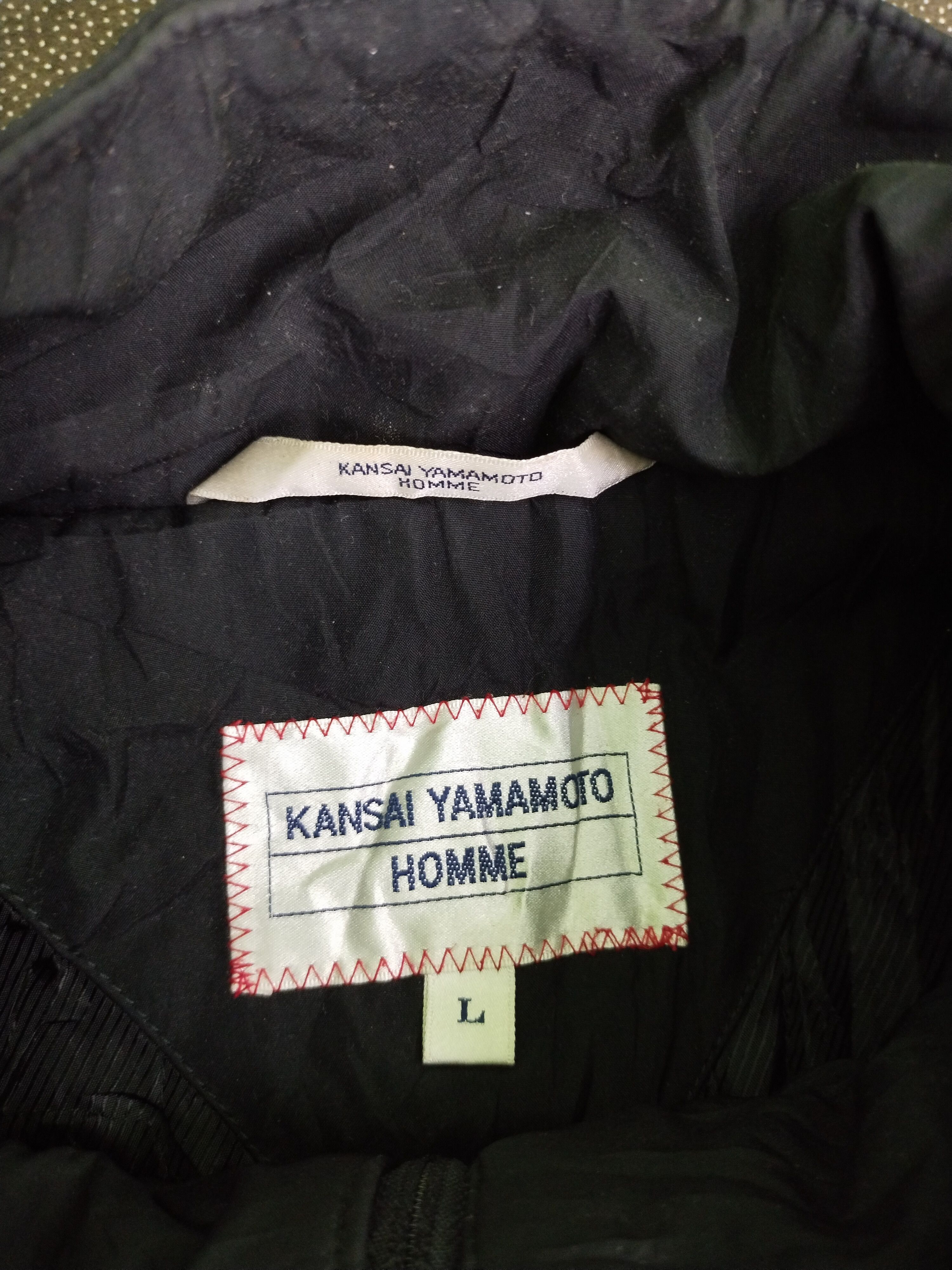 Japanese Brand × Kansai Yamamoto × Yohji Yamamoto VINTAGE KANSAI YAMAMOTO PARKA JACKET Size US L / EU 52-54 / 3 - 8 Thumbnail