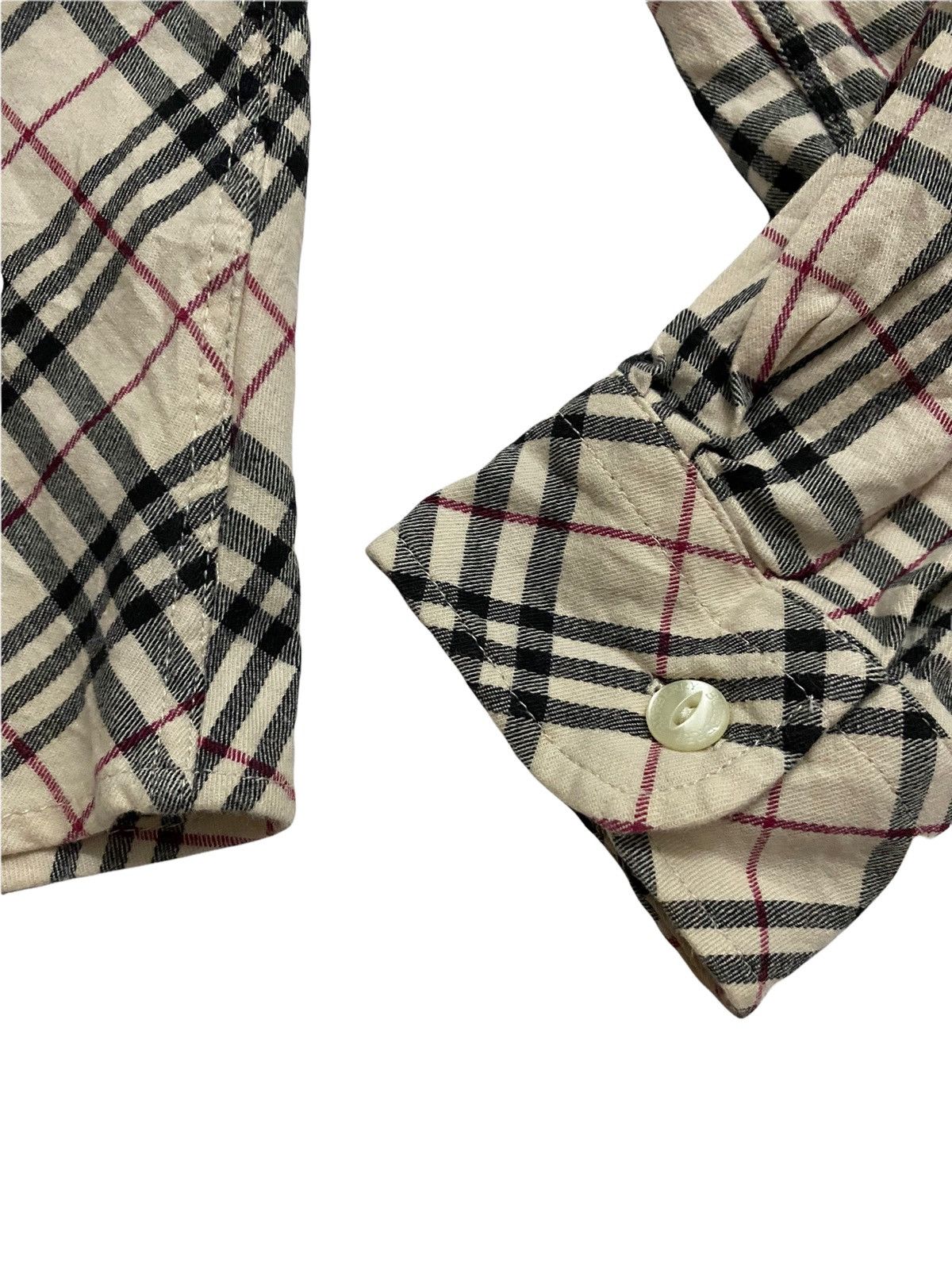 Burberry × Burberry Prorsum Burberry Nova Check Woman Button Up Shirt Size S / US 4 / IT 40 - 9 Thumbnail