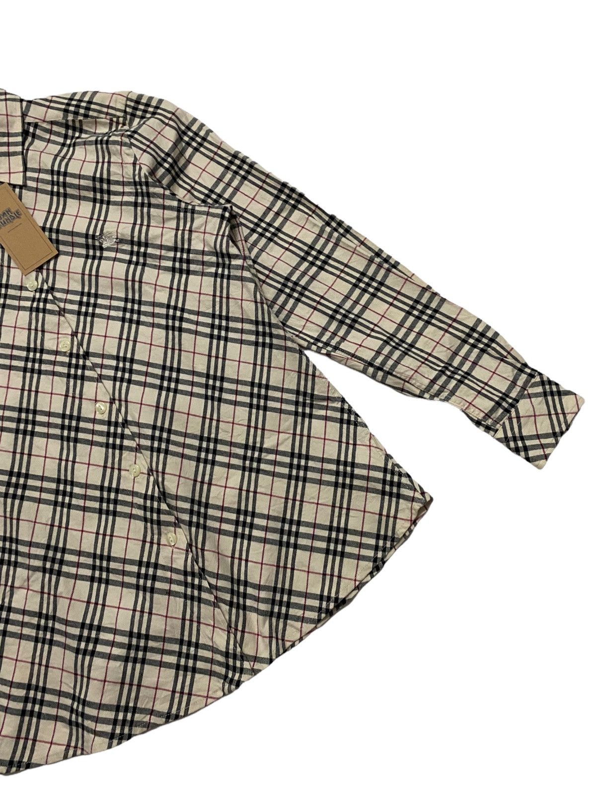 Burberry × Burberry Prorsum Burberry Nova Check Woman Button Up Shirt Size S / US 4 / IT 40 - 4 Thumbnail