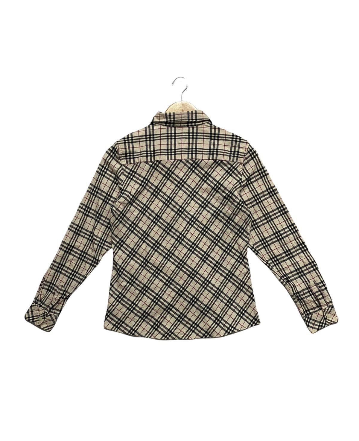 Burberry × Burberry Prorsum Burberry Nova Check Woman Button Up Shirt Size S / US 4 / IT 40 - 3 Thumbnail