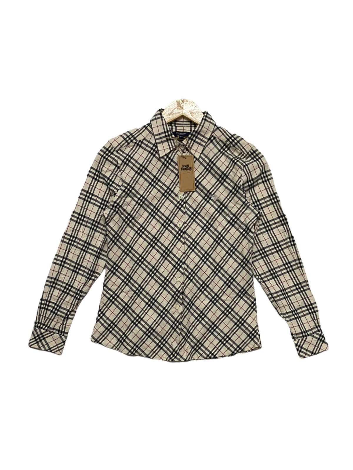 Burberry × Burberry Prorsum Burberry Nova Check Woman Button Up Shirt Size S / US 4 / IT 40 - 1 Thumbnail