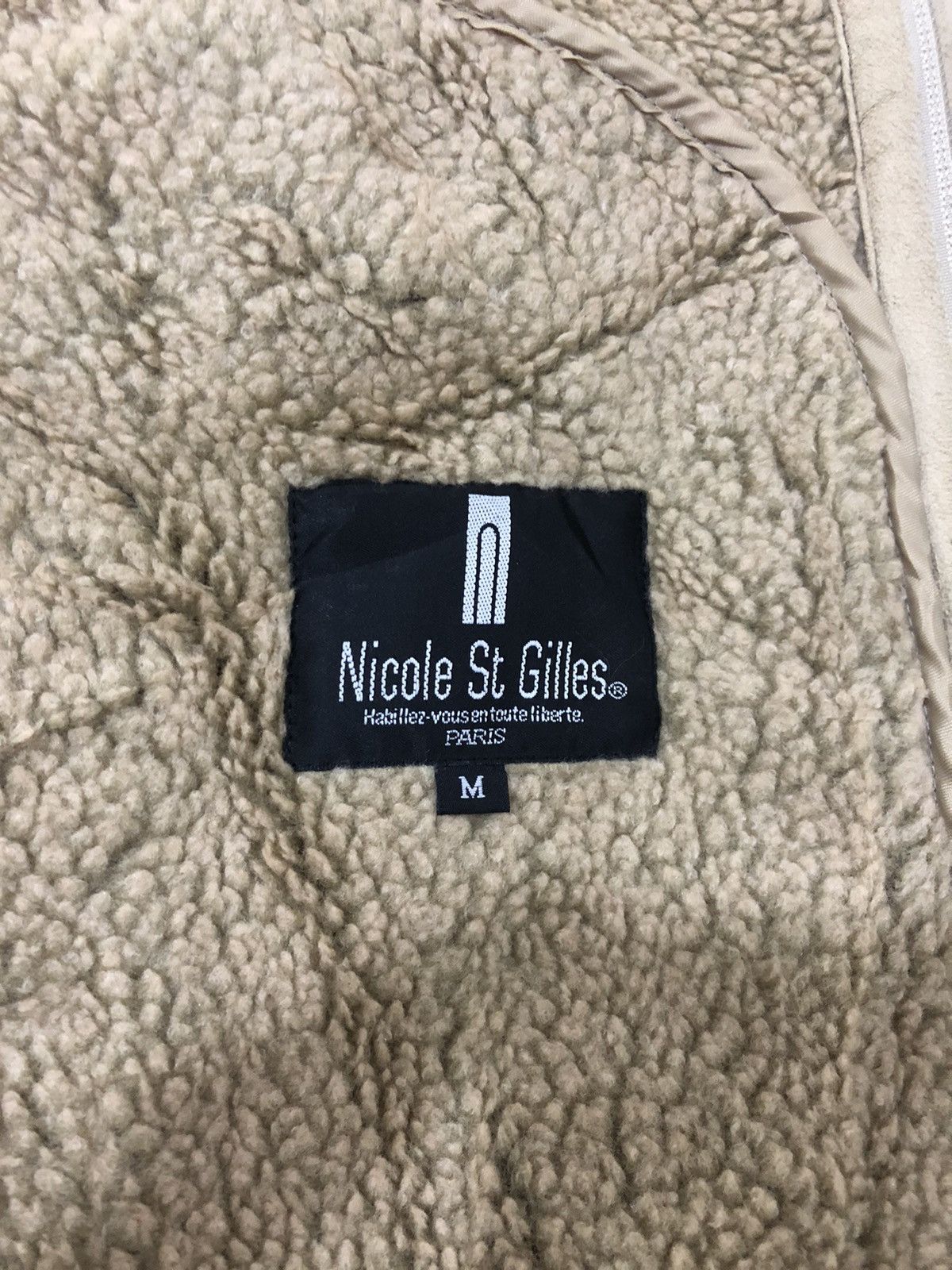 Designer × Japanese Brand Vintage Nicole St Gilles Paris Fur Zipped Up Jacket Size US M / EU 48-50 / 2 - 9 Thumbnail