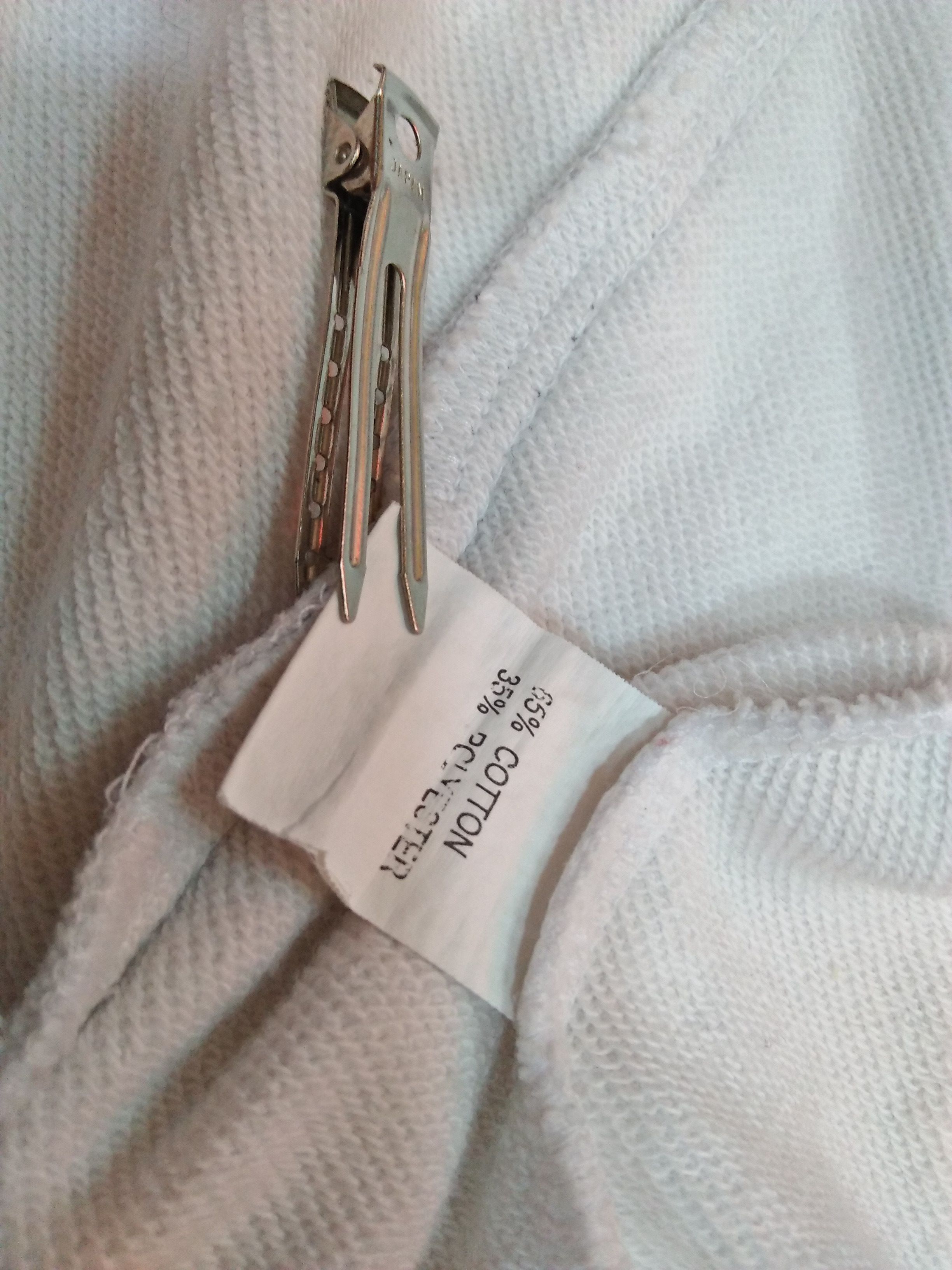 Playboy PLAYBOY White Zipper Hoodie Small Fleece Jacket. Size M / US 6-8 / IT 42-44 - 11 Thumbnail