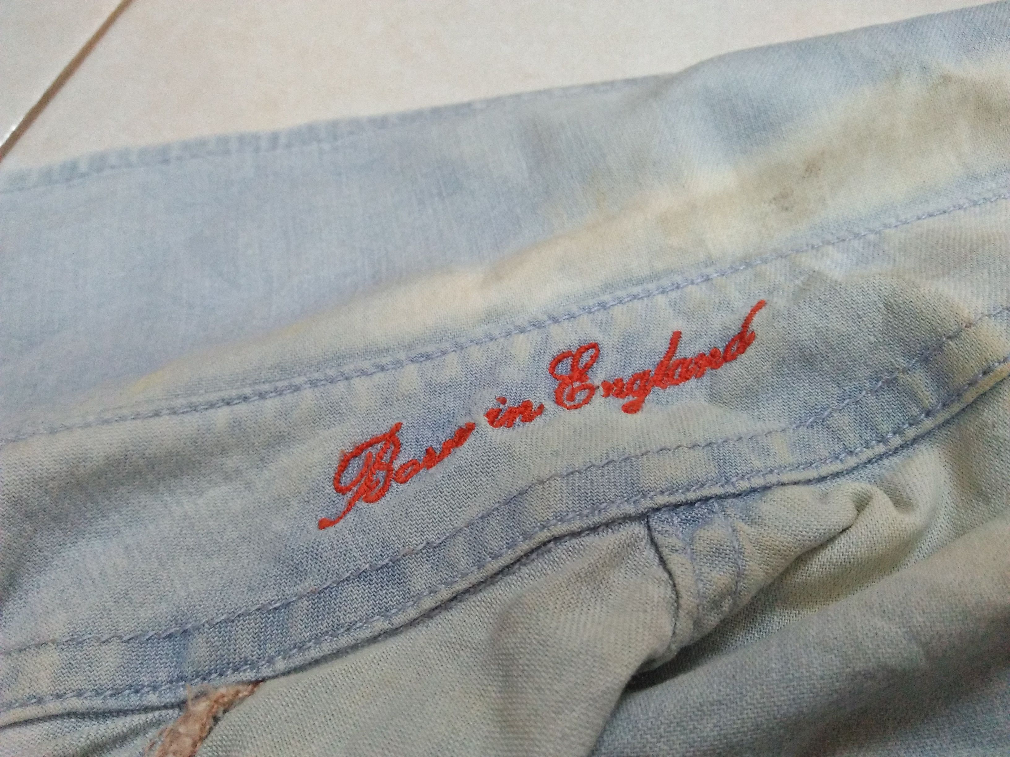 Vivienne Westwood VIVIENNE WESTWOOD Anglomania Nicely Faded Denim Shirt Size S / US 4 / IT 40 - 6 Thumbnail
