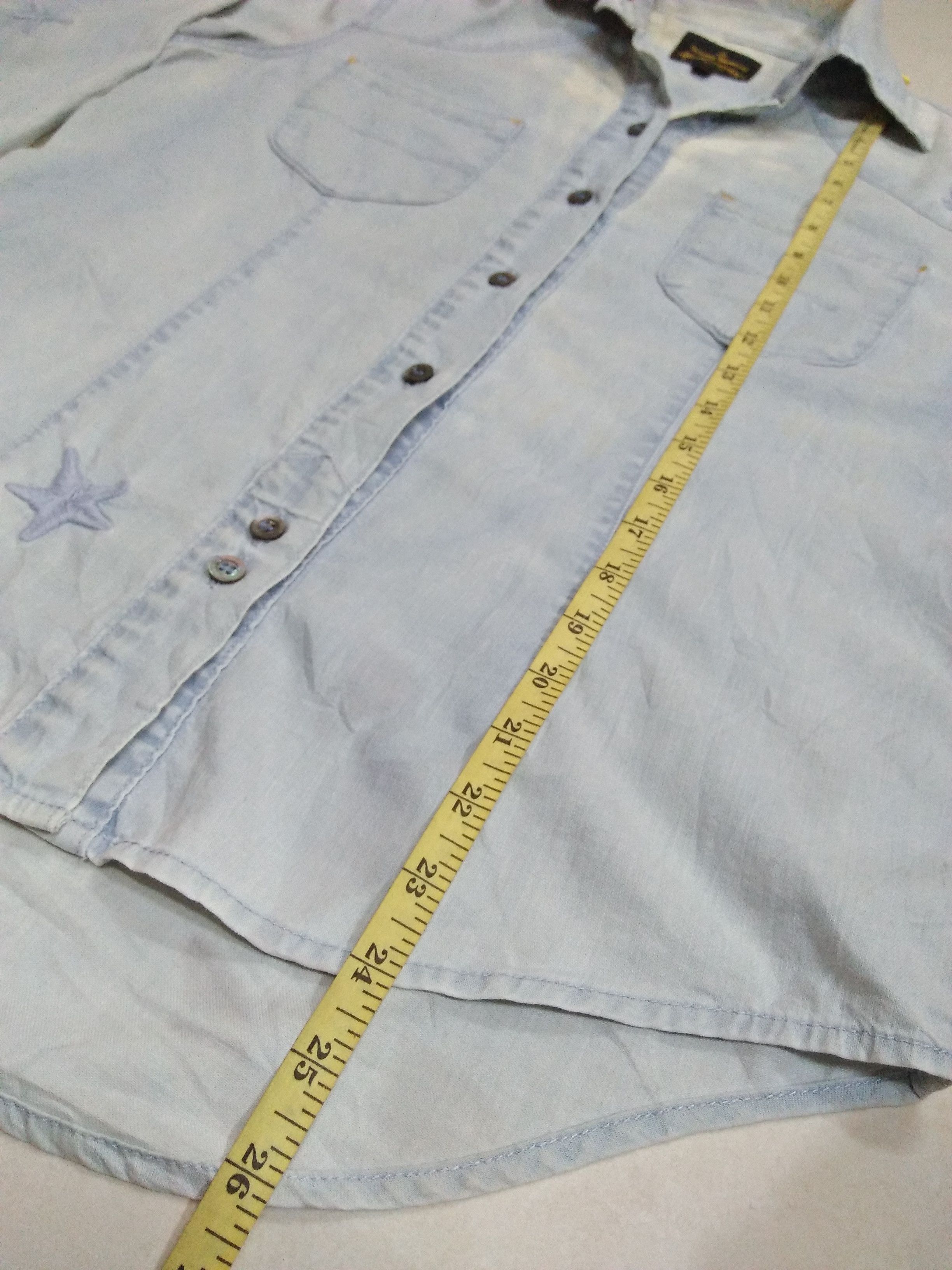 Vivienne Westwood VIVIENNE WESTWOOD Anglomania Nicely Faded Denim Shirt Size S / US 4 / IT 40 - 14 Thumbnail