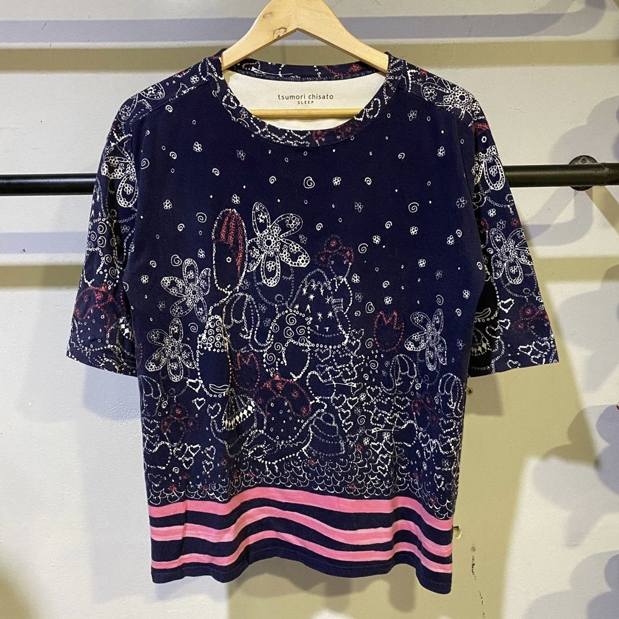 RARE DESIGNER‼️Tsumori Chisato Sleep Issey Miyake Full Print