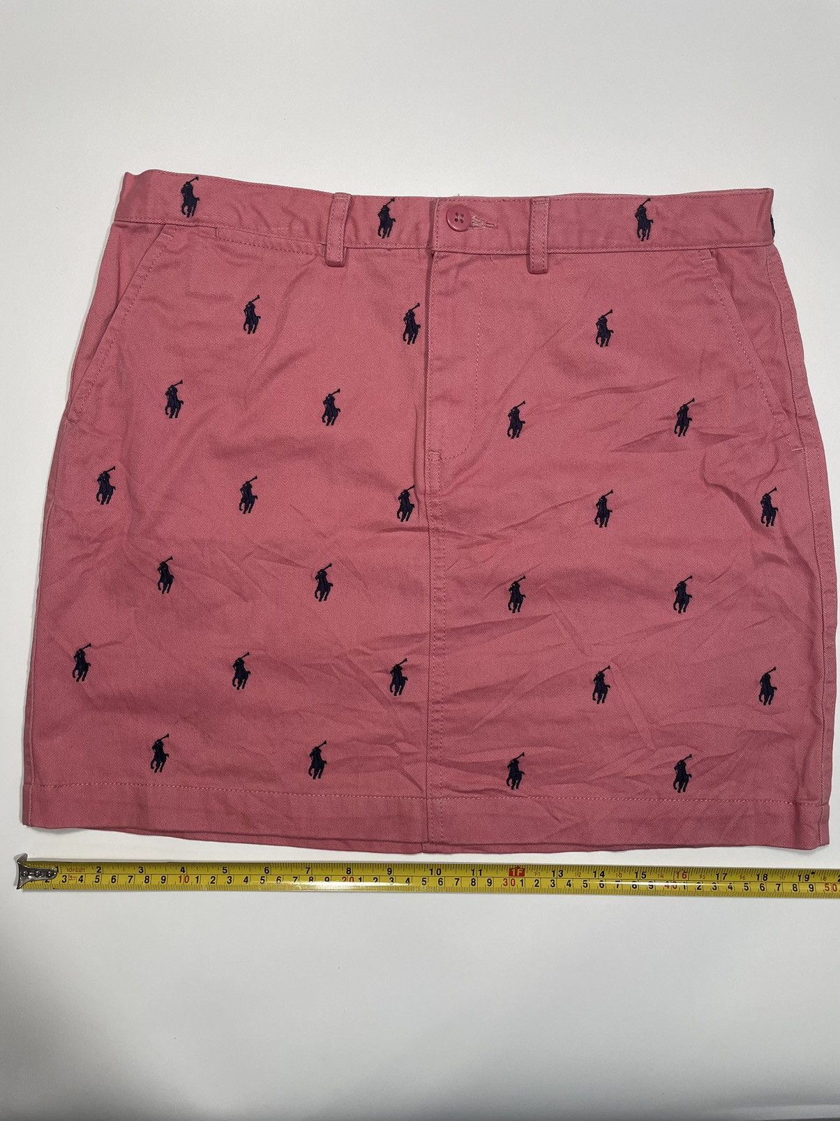 Vintage Vintage Polo Ralph Lauren Skirt Pony Logo Monogram embroider Size 32" / US 10 / IT 46 - 2 Thumbnail