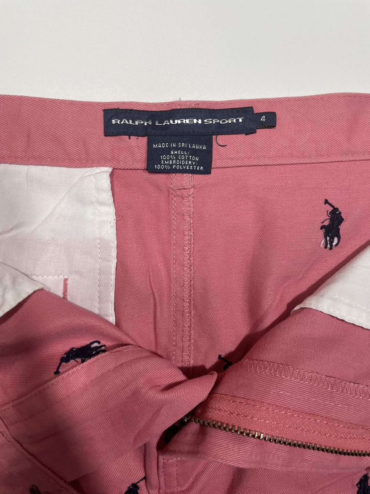 Vintage Vintage Polo Ralph Lauren Skirt Pony Logo Monogram embroider Size 32" / US 10 / IT 46 - 6 Thumbnail