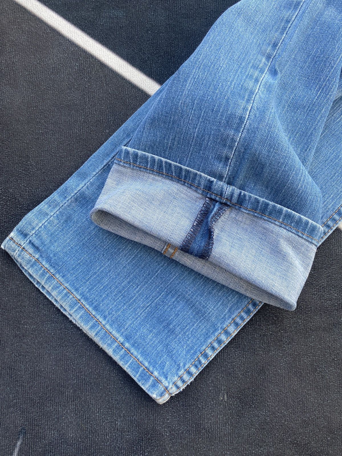 Jean × Levi's × Vintage VINTAGE LEVIS 514 JEANS BLUE WASH -J406 Size US 36 / EU 52 - 8 Thumbnail
