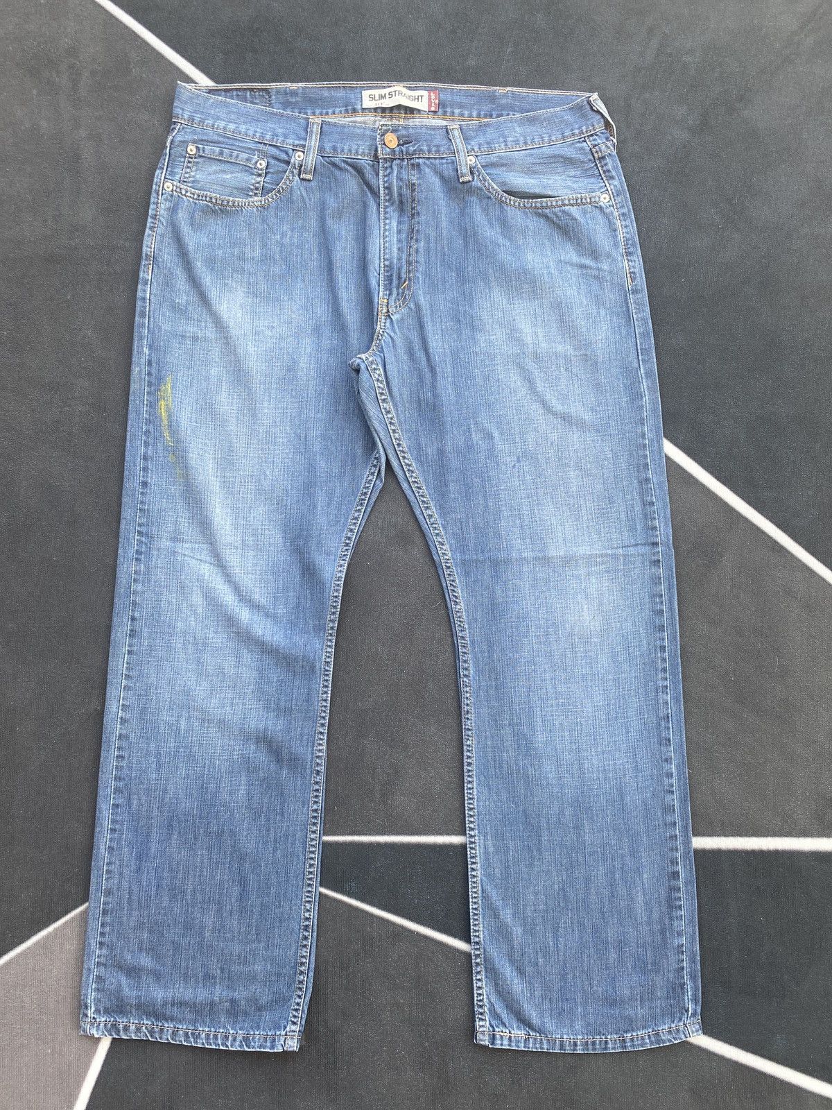 Jean × Levi's × Vintage VINTAGE LEVIS 514 SLIM STRAIGHT JEANS-J407 Size US 39 - 1 Thumbnail
