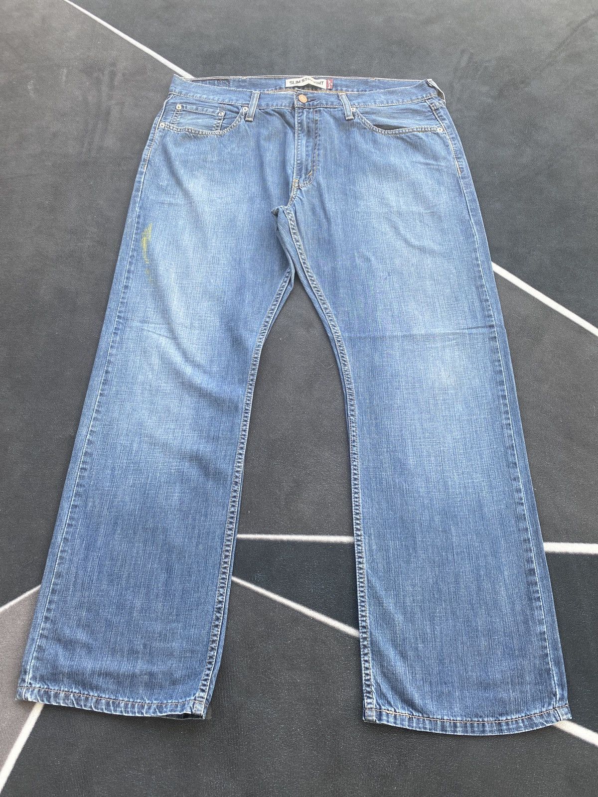 Jean × Levi's × Vintage VINTAGE LEVIS 514 SLIM STRAIGHT JEANS-J407 Size US 39 - 2 Thumbnail