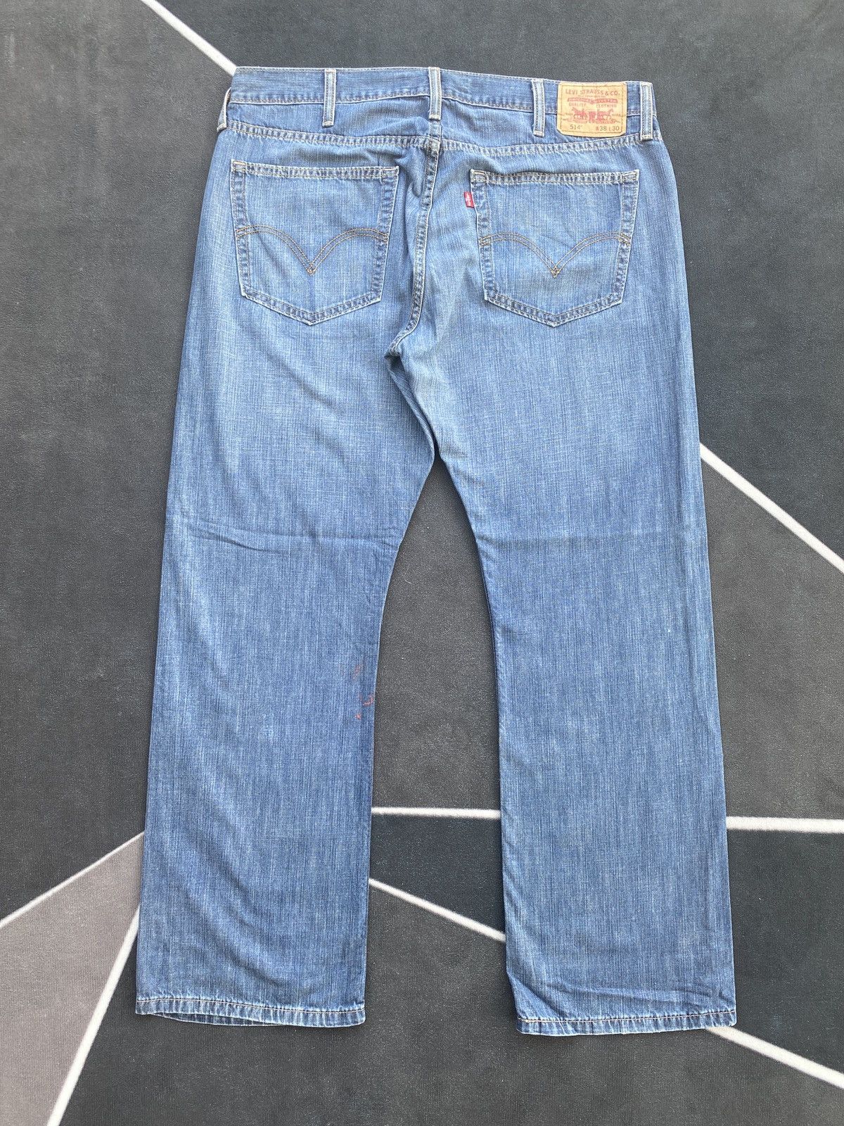 Jean × Levi's × Vintage VINTAGE LEVIS 514 SLIM STRAIGHT JEANS-J407 Size US 39 - 3 Thumbnail