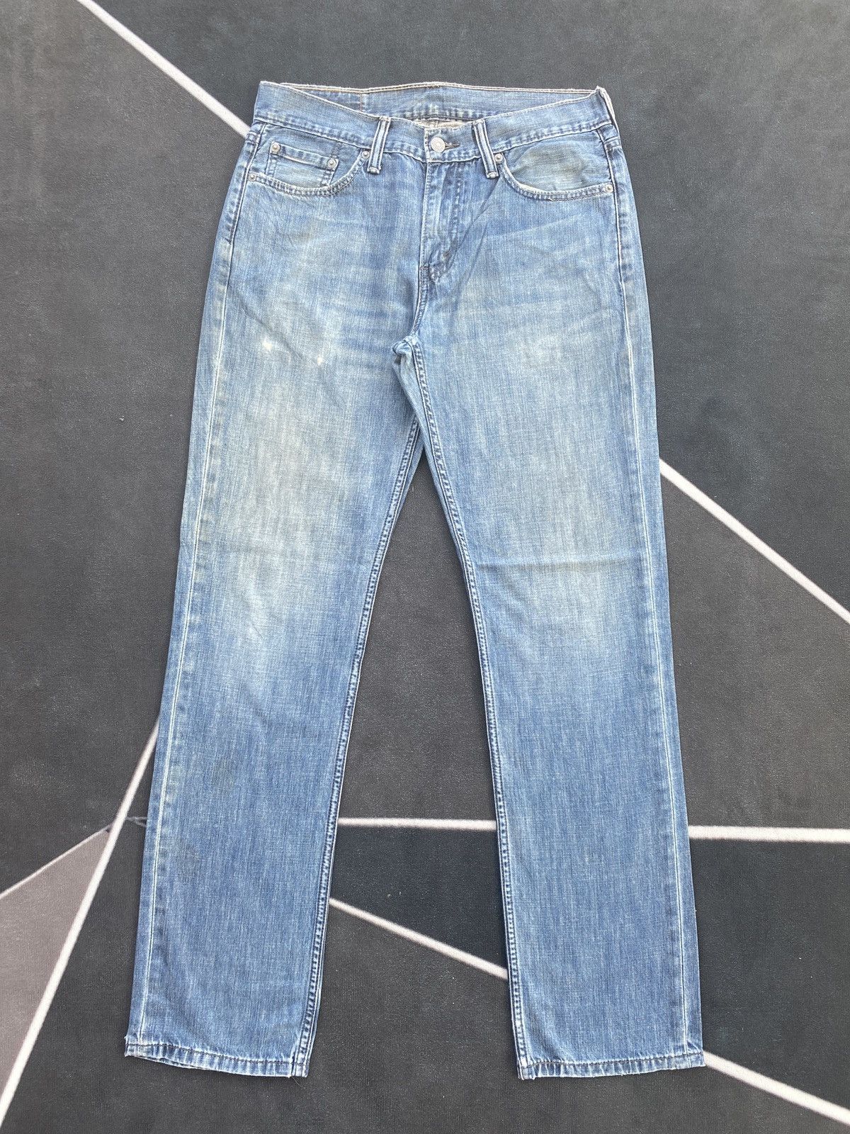 Jean × Levi's × Vintage VINTAGE LEVIS 514 BLUE WASH JEANS-J408 Size US 33 - 1 Thumbnail