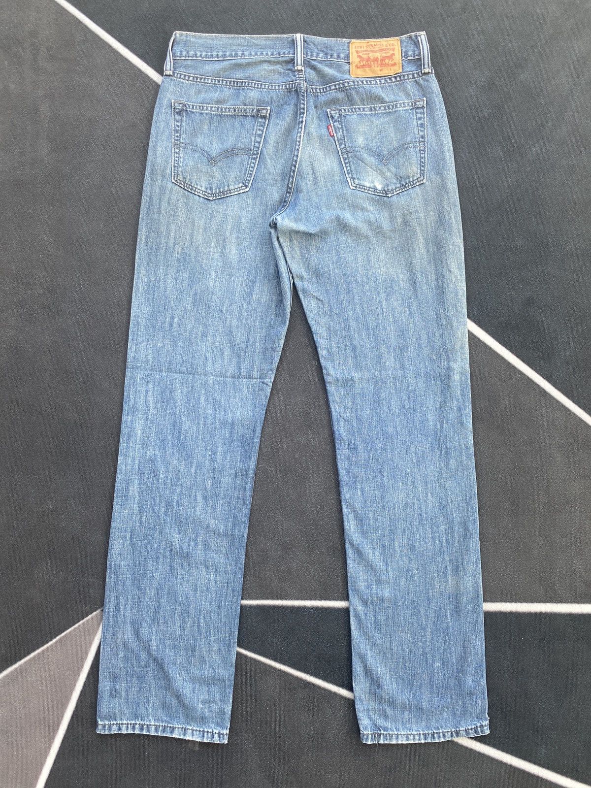 Jean × Levi's × Vintage VINTAGE LEVIS 514 BLUE WASH JEANS-J408 Size US 33 - 4 Thumbnail