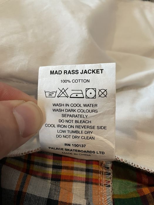 Palace Palace Mad Rass Patchwork Jacket | Grailed