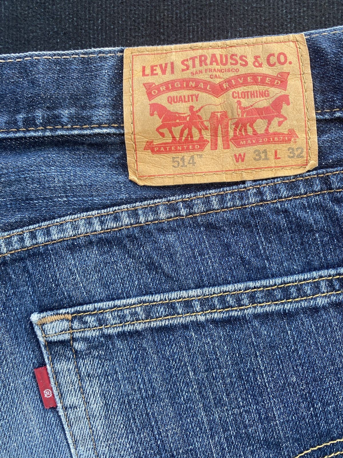 Jean × Levi's × Vintage VINTAGE LEVIS 514 BLUE WASH JEANS-J409 Size US 33 - 13 Thumbnail