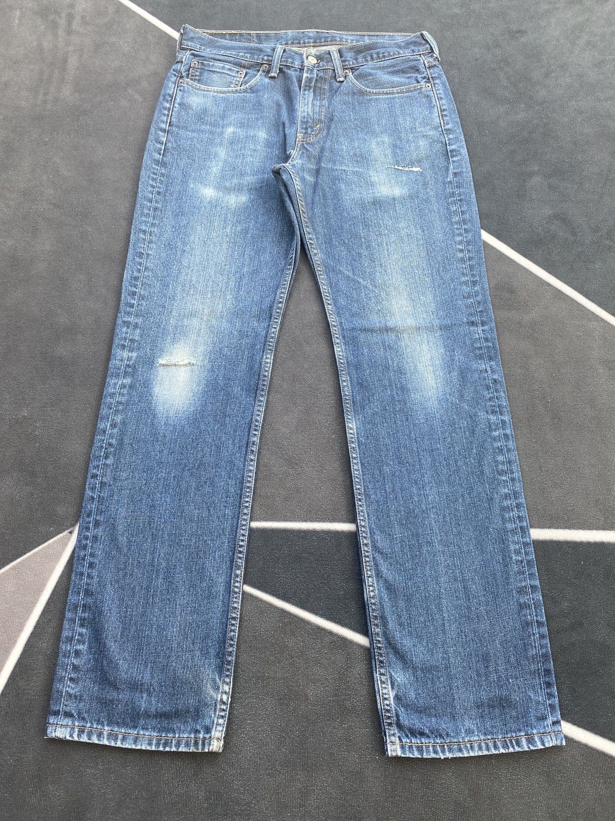 Jean × Levi's × Vintage VINTAGE LEVIS 514 BLUE WASH JEANS-J409 Size US 33 - 2 Thumbnail
