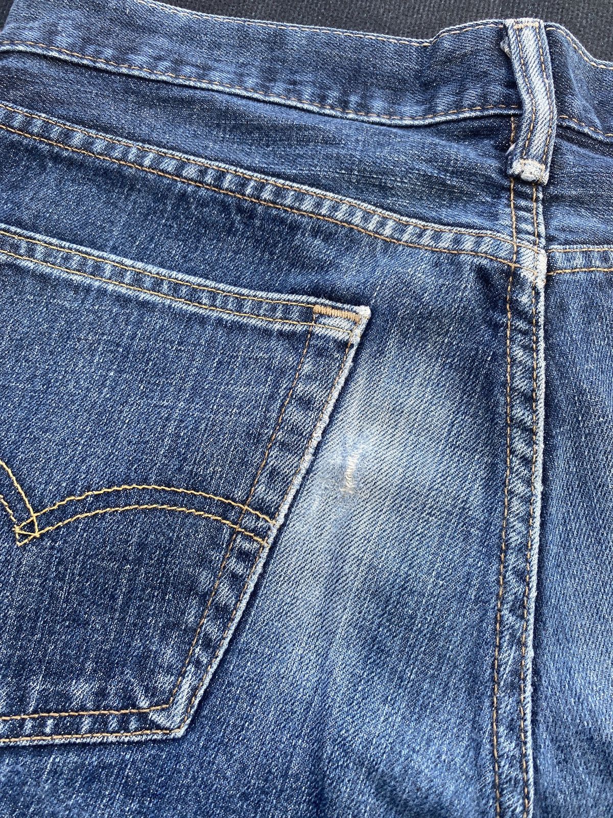 Jean × Levi's × Vintage VINTAGE LEVIS 514 BLUE WASH JEANS-J409 Size US 33 - 12 Thumbnail