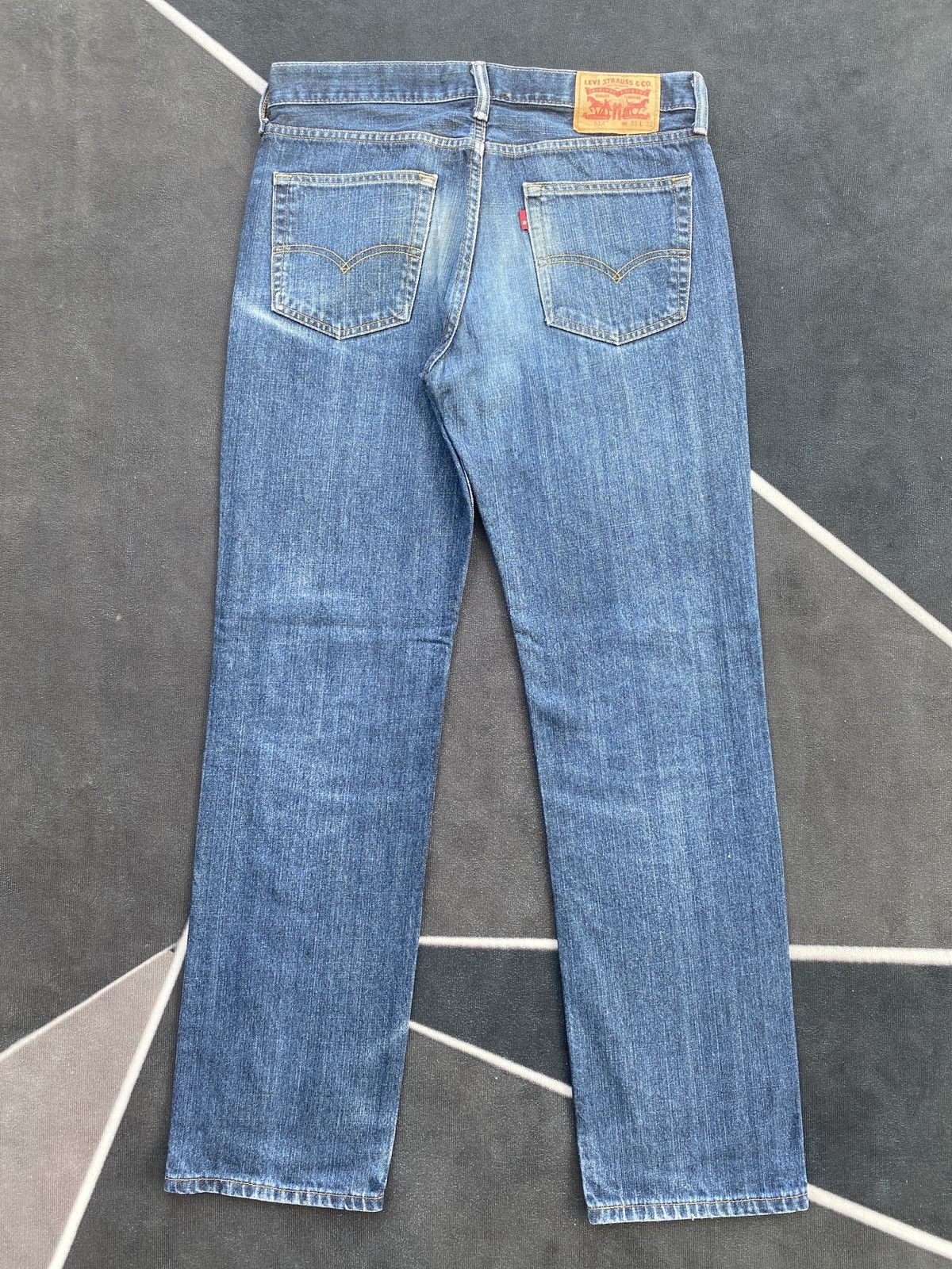 Jean × Levi's × Vintage VINTAGE LEVIS 514 BLUE WASH JEANS-J409 Size US 33 - 3 Thumbnail