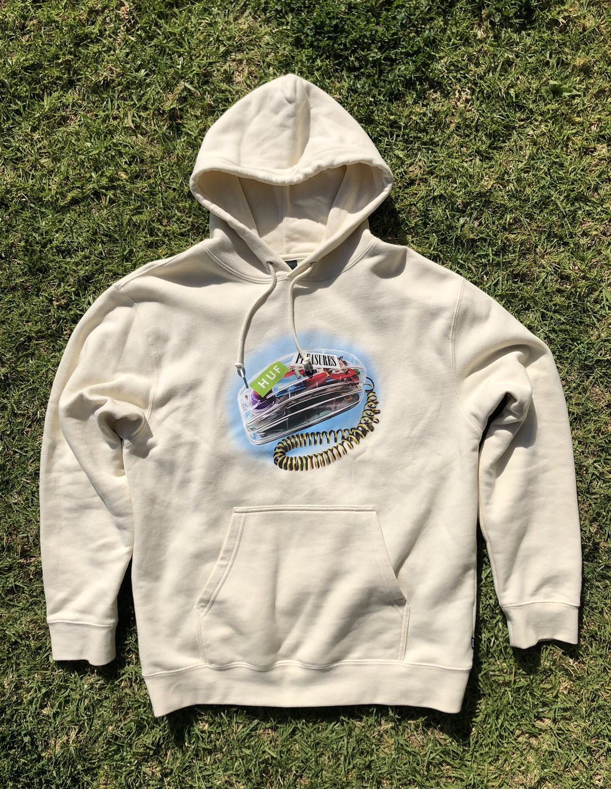 Huf × Pleasures Pleasures x Huf party line hoodie Size US L / EU 52-54 / 3 - 1 Thumbnail