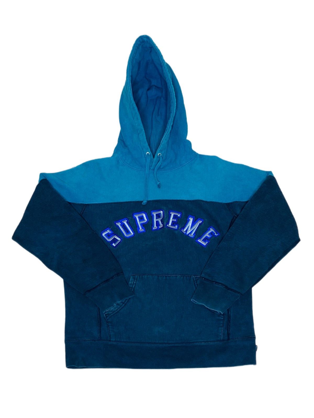 Supreme 2 tone outlet hoodie