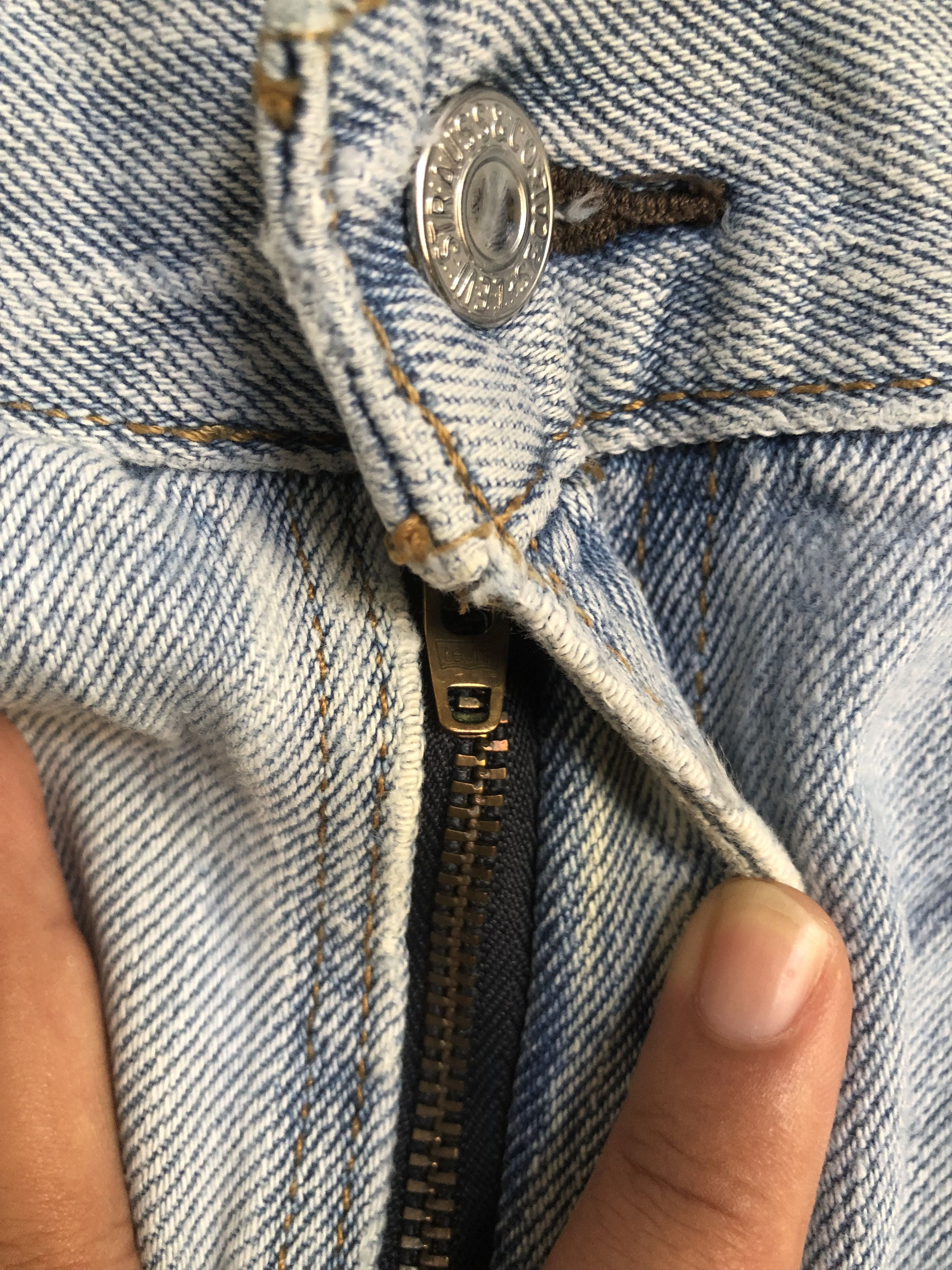 Levi's × Vintage Vintage Levis 505 Faded Denim Jeans L544 Size US 38 / EU 54 - 5 Thumbnail