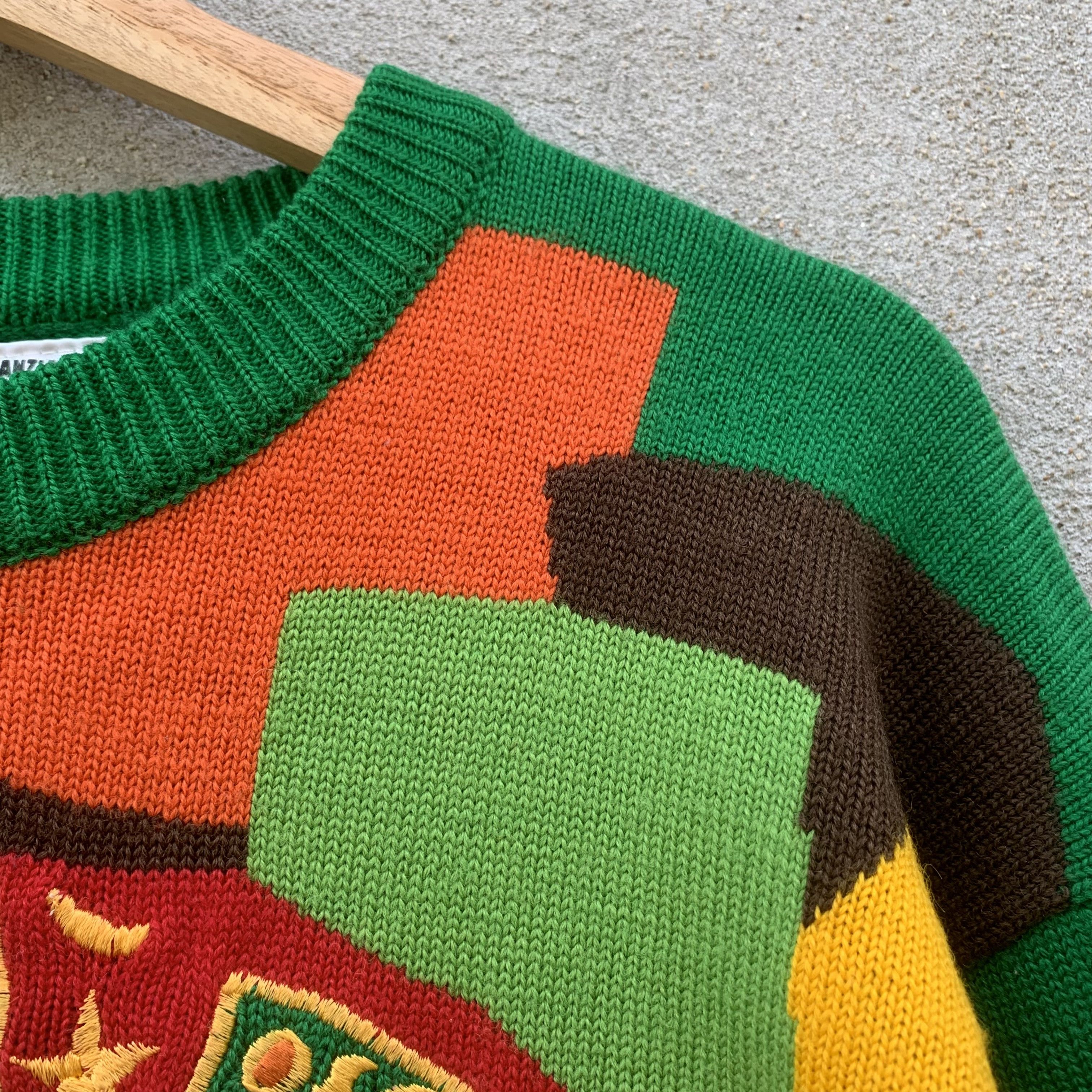 Aran Isles Knitwear 📌 SEND OFFERS 📌 EMBROIDERY SENO FICH MILANO KNIT SWEATER Size US M / EU 48-50 / 2 - 5 Thumbnail