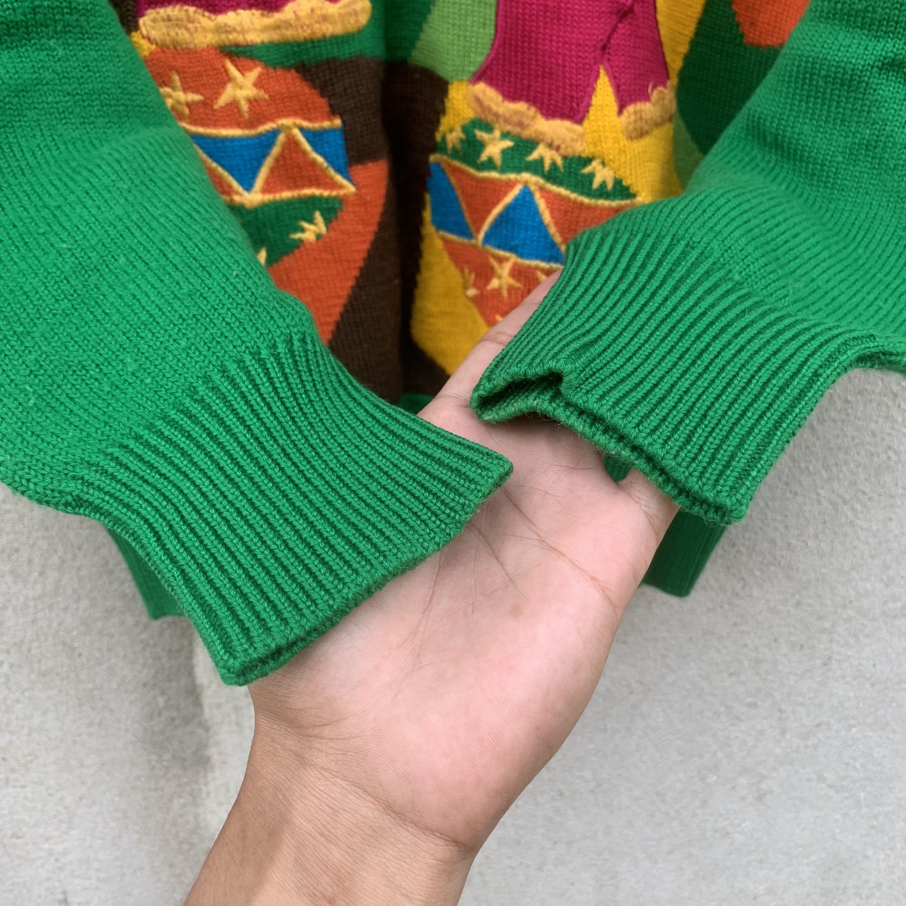 Aran Isles Knitwear 📌 SEND OFFERS 📌 EMBROIDERY SENO FICH MILANO KNIT SWEATER Size US M / EU 48-50 / 2 - 6 Thumbnail