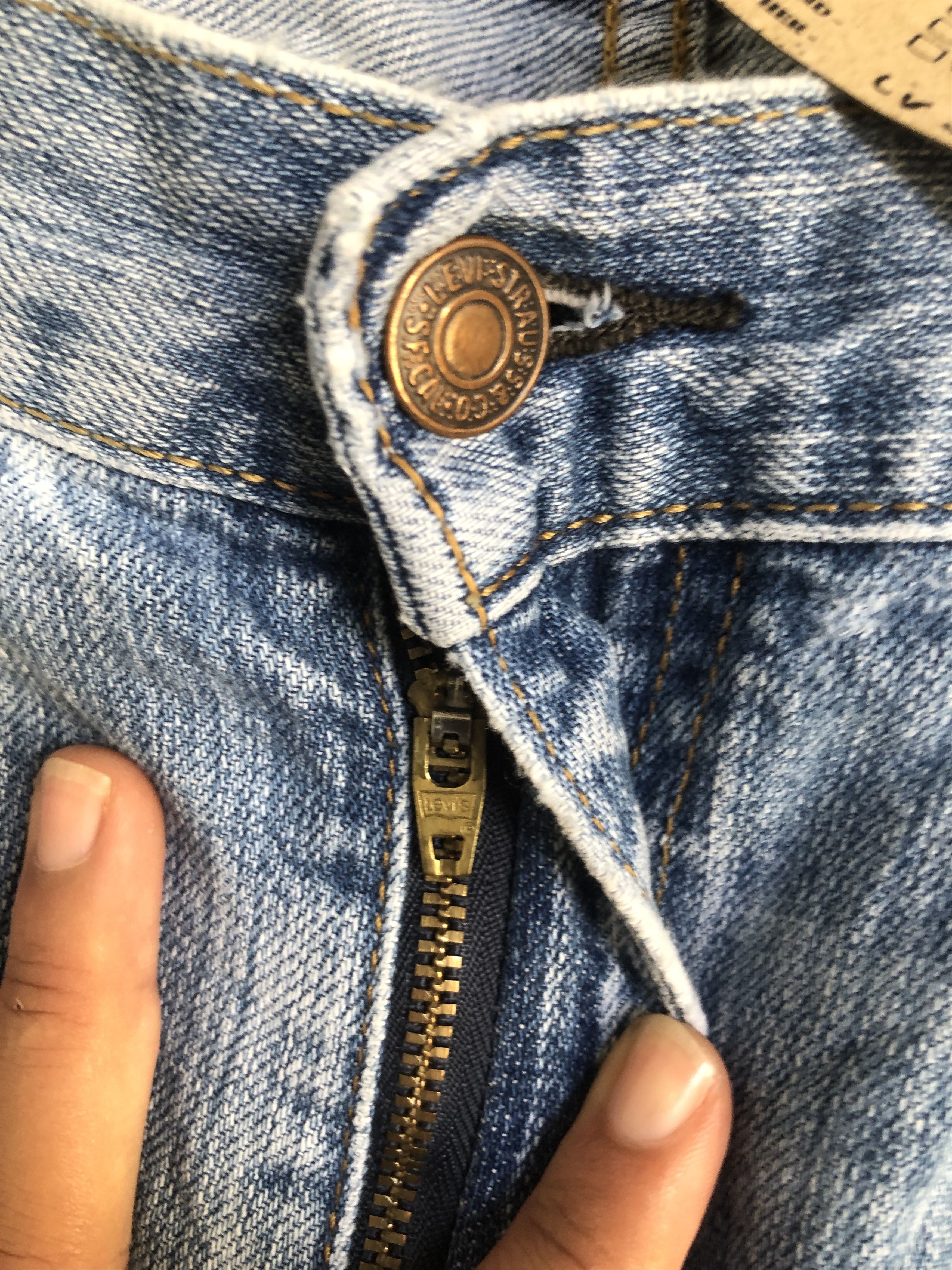 Levi's × Vintage Vintage Levis 569 Distressed Denim Jean L541 Size US 40 / EU 56 - 5 Thumbnail
