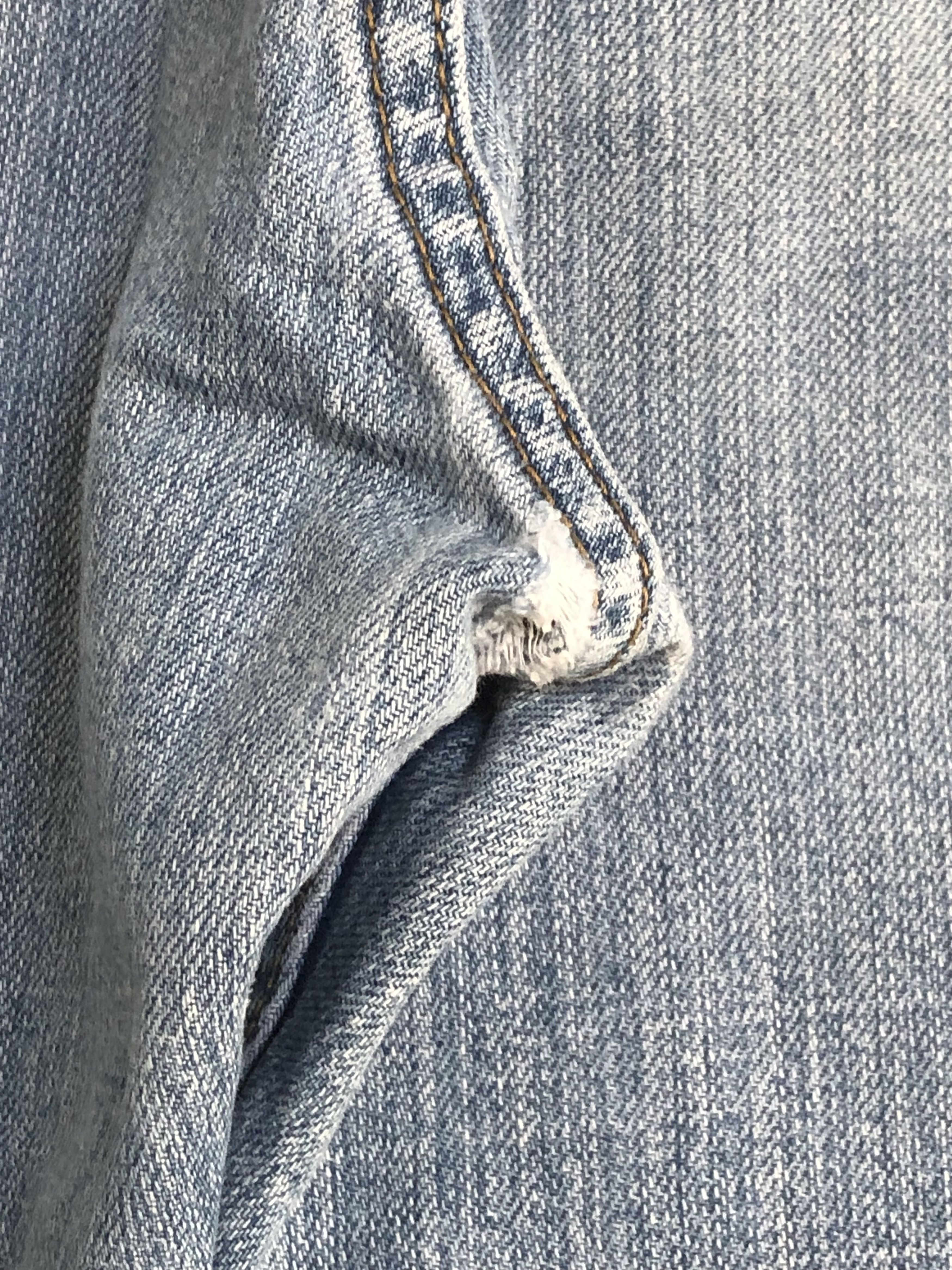 Levi's × Vintage Vintage Levis 569 Distressed Denim Jean L541 Size US 40 / EU 56 - 10 Thumbnail