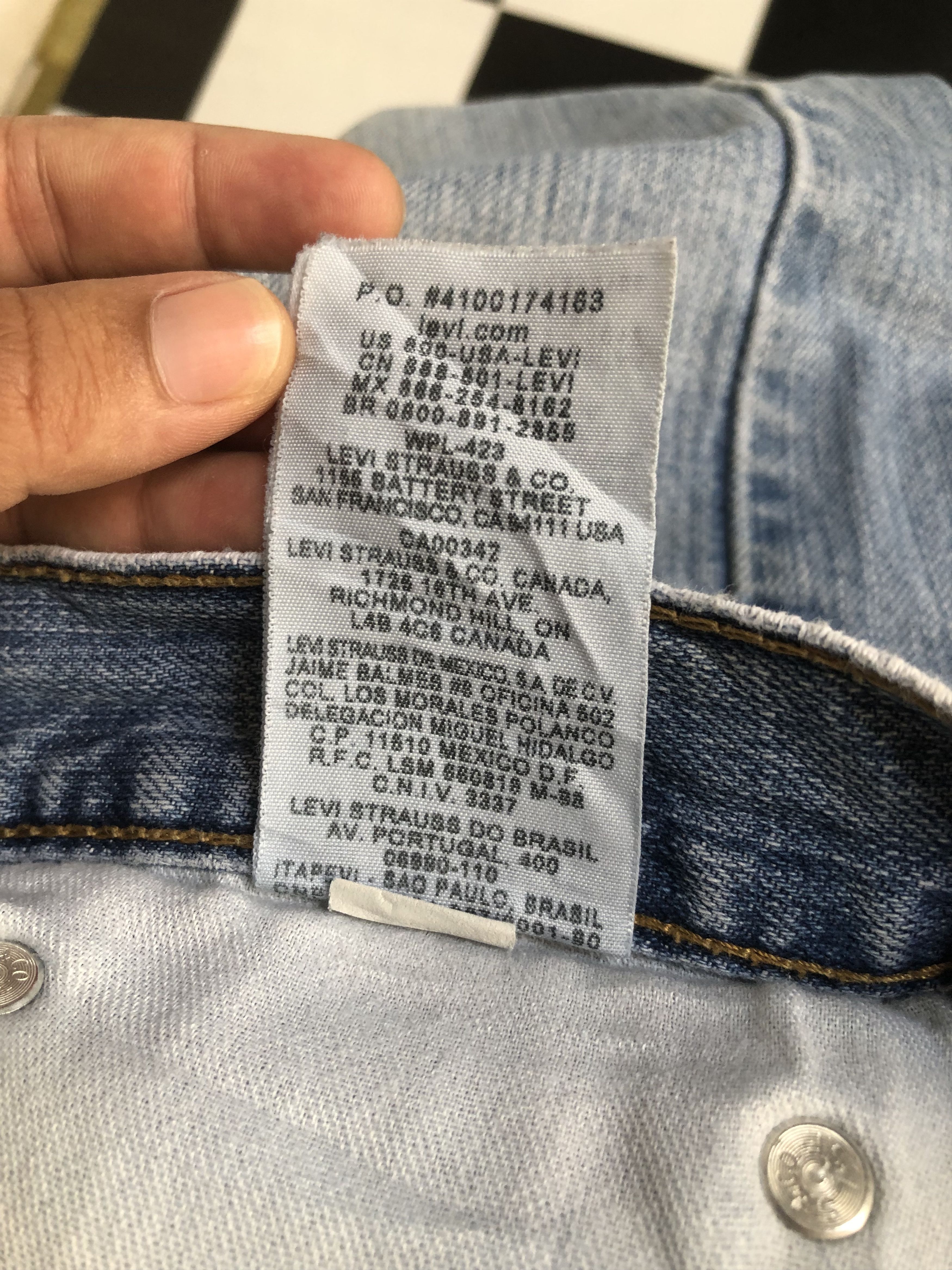 Levi's × Vintage Vintage Levis 569 Distressed Denim Jean L541 Size US 40 / EU 56 - 13 Thumbnail
