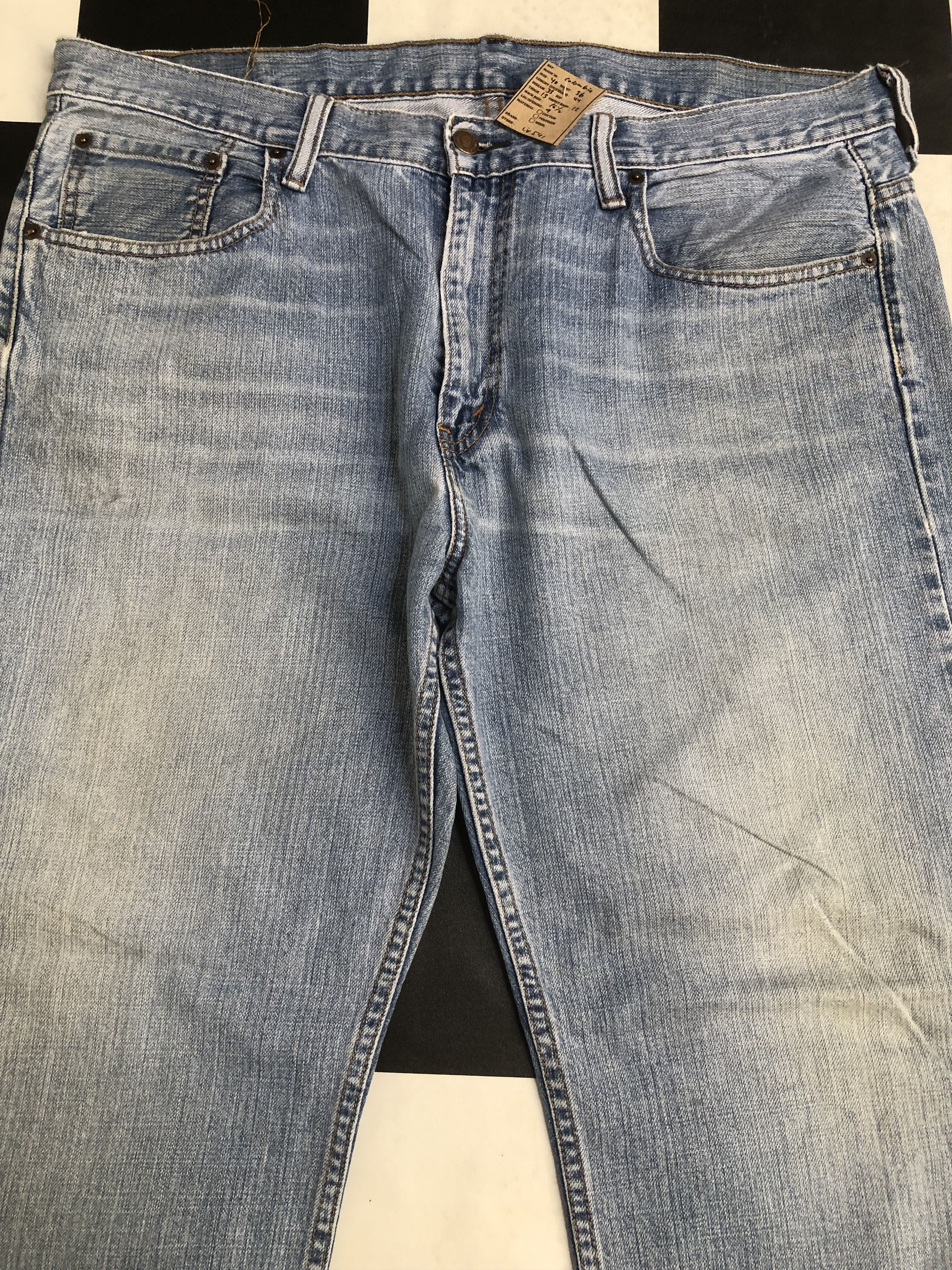Levi's × Vintage Vintage Levis 569 Distressed Denim Jean L541 Size US 40 / EU 56 - 3 Thumbnail