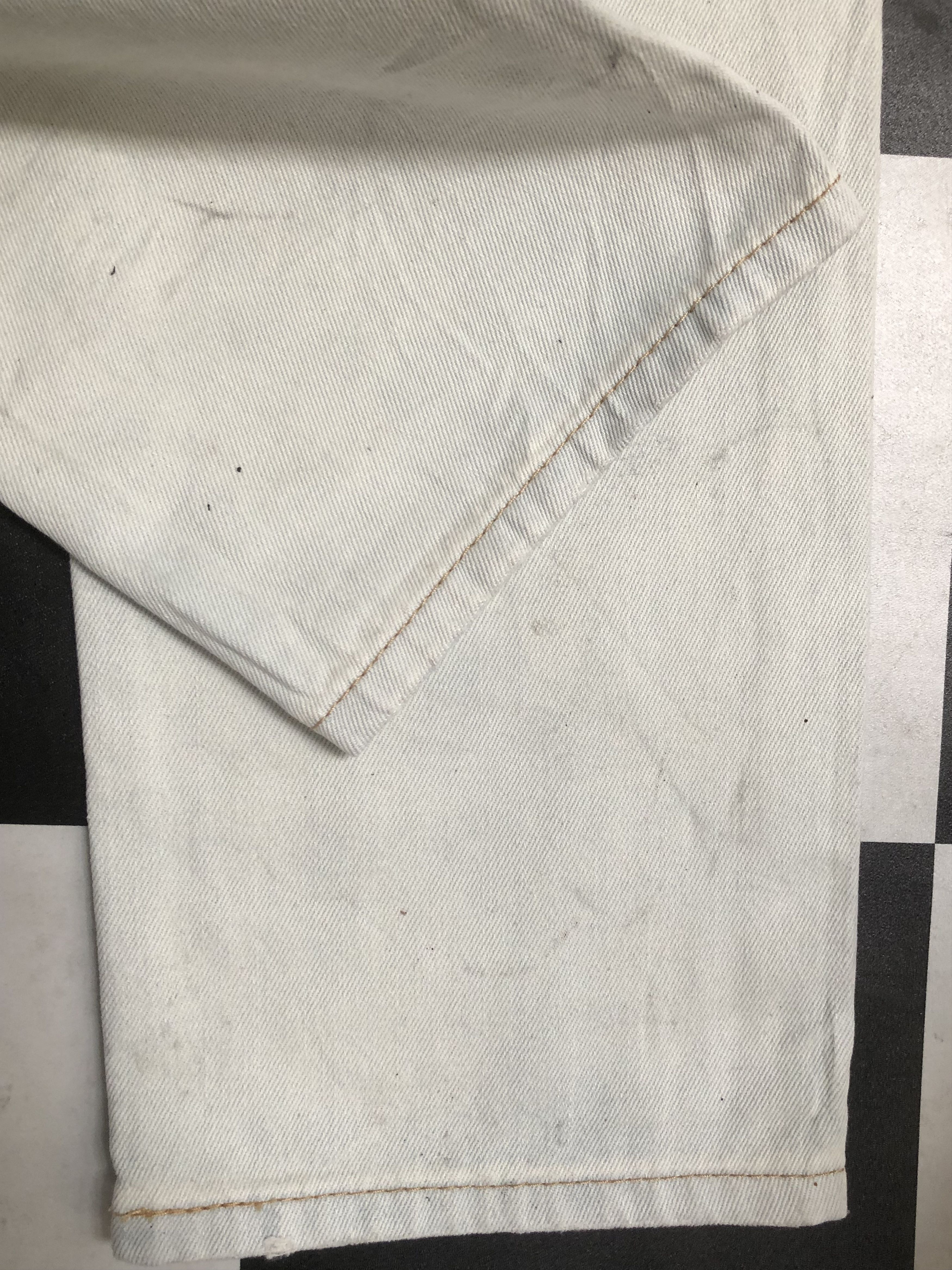 Levi's Vintage Levis 511 Distressed Denim White Jeans L524 Size US 34 / EU 50 - 11 Thumbnail