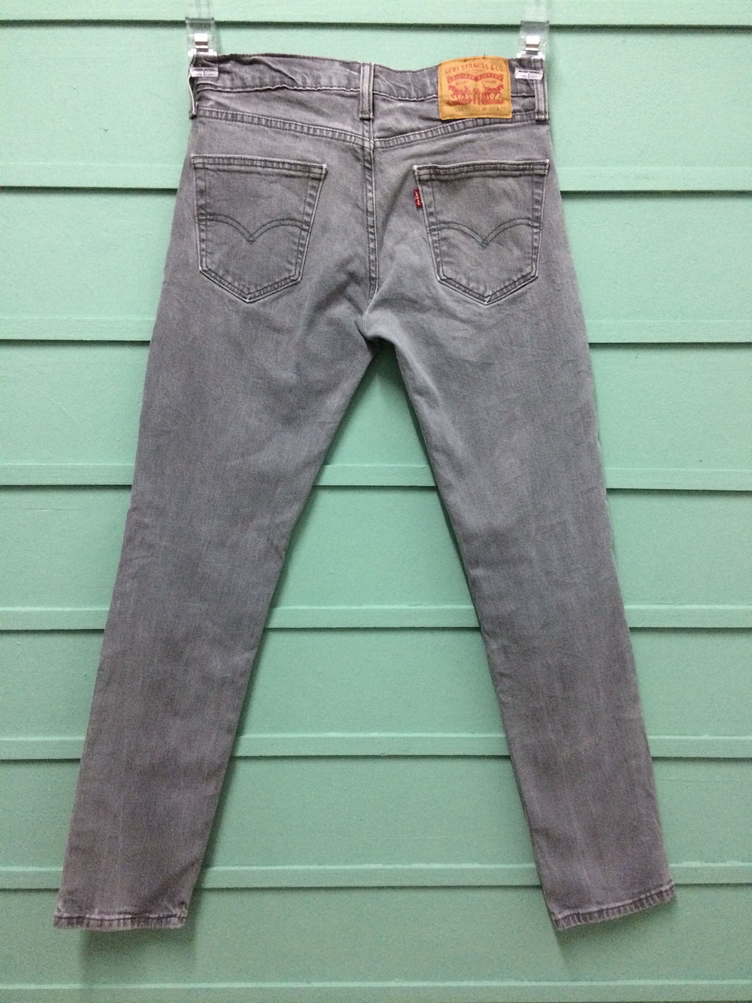 Levi's Vintage Distressed Levis 511 Jeans #B-117 Size 29" - 2 Thumbnail