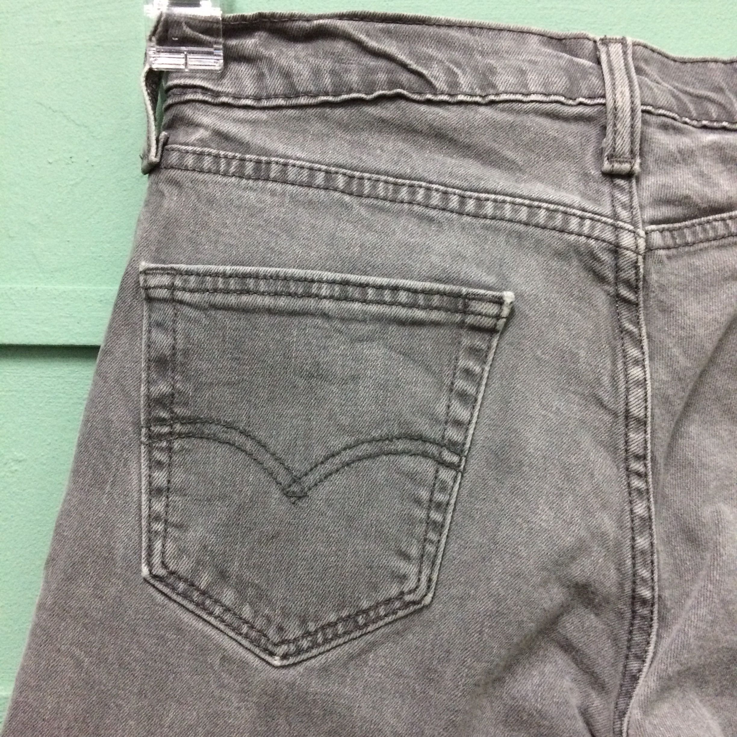 Levi's Vintage Distressed Levis 511 Jeans #B-117 Size 29" - 8 Thumbnail