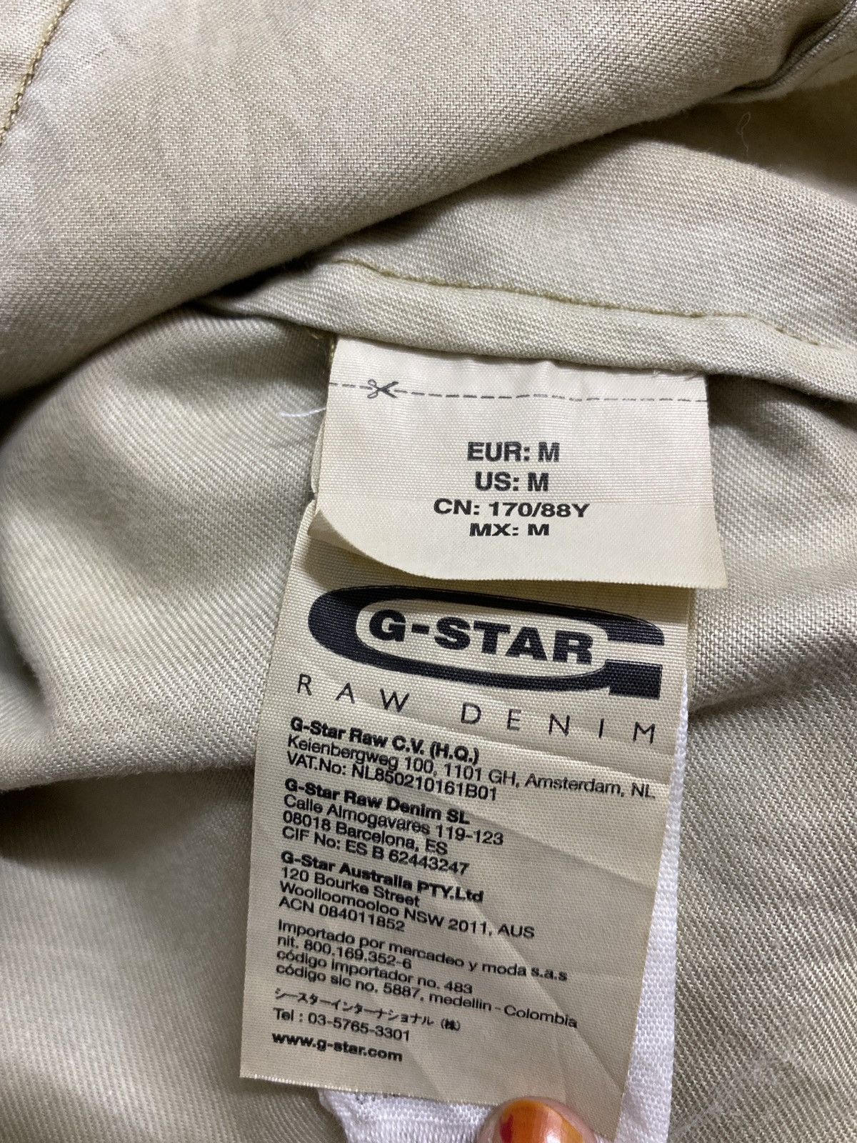 G-Star G Star Raw Denim Size US M / EU 48-50 / 2 - 5 Thumbnail