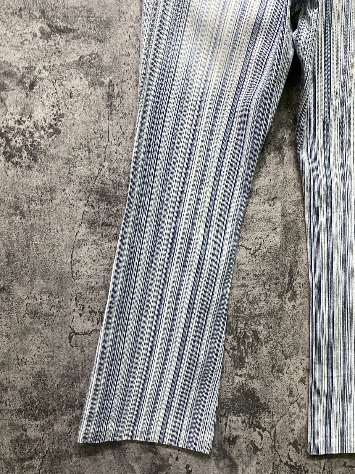 Japanese Brand Japan Made ORIRIN Striped Flared Bootcut Pants Size US 28 / EU 44 - 12 Thumbnail